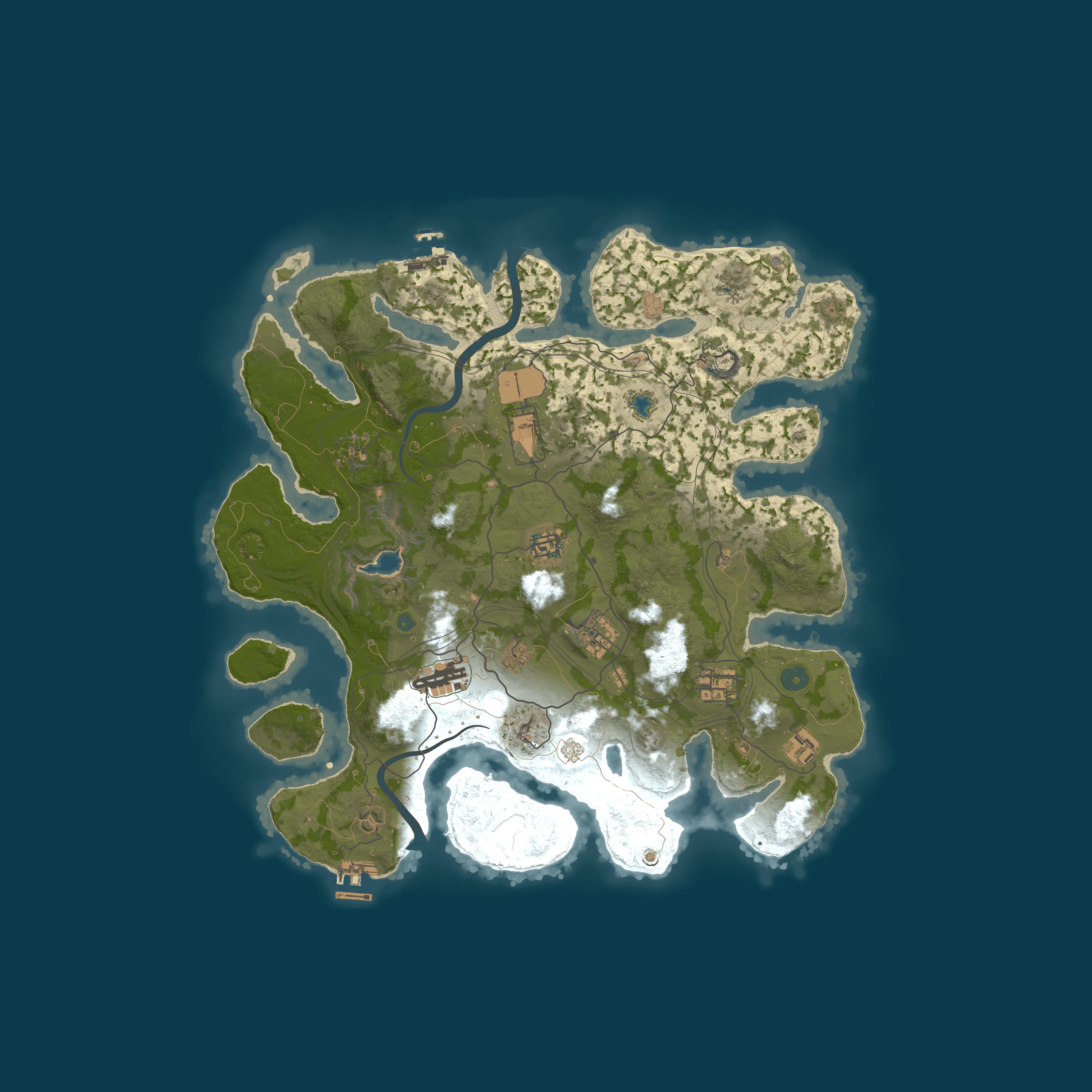 Procedural map