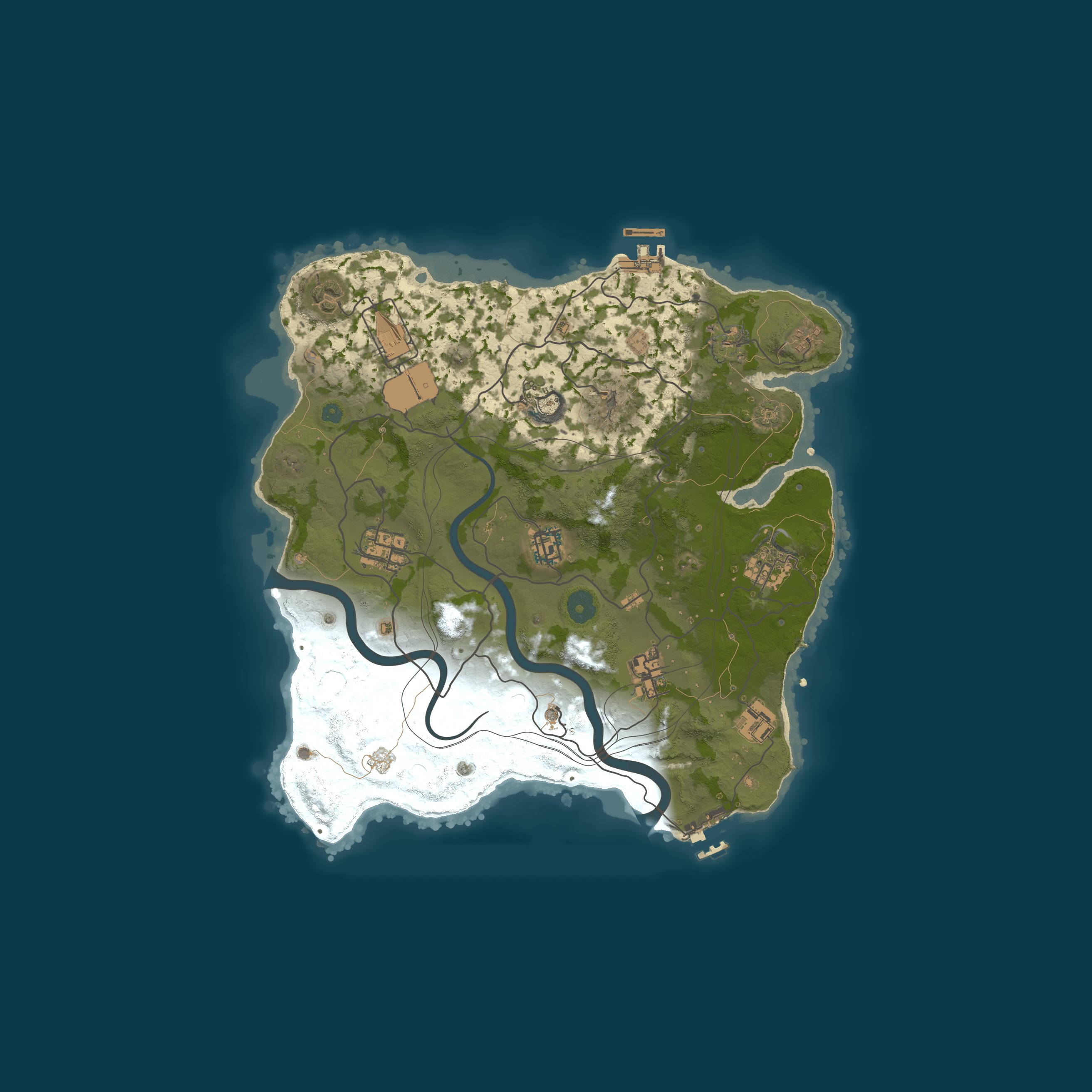 Rust map 3250/1337