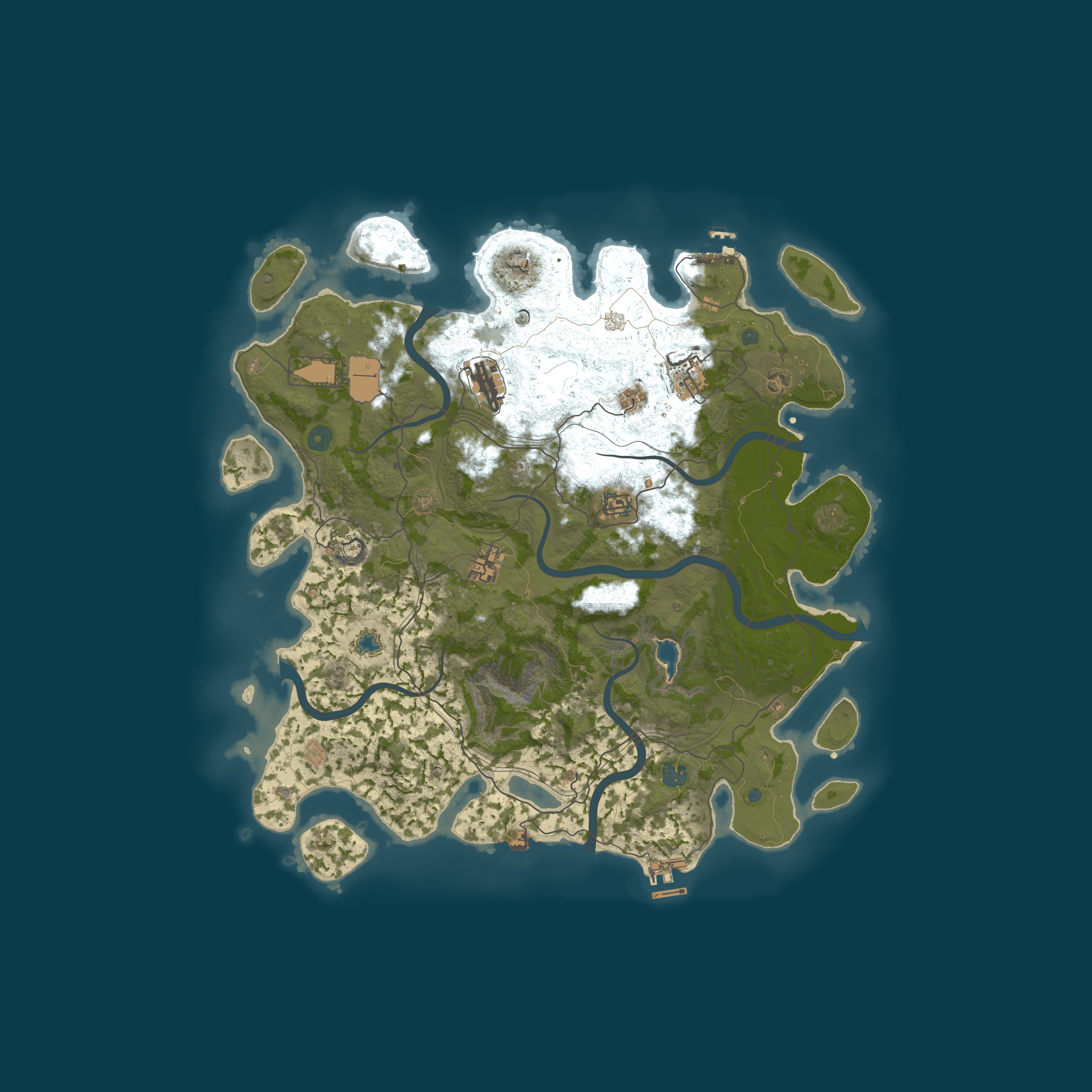 Map for Hazmat Rust Solo/Duo/Trio