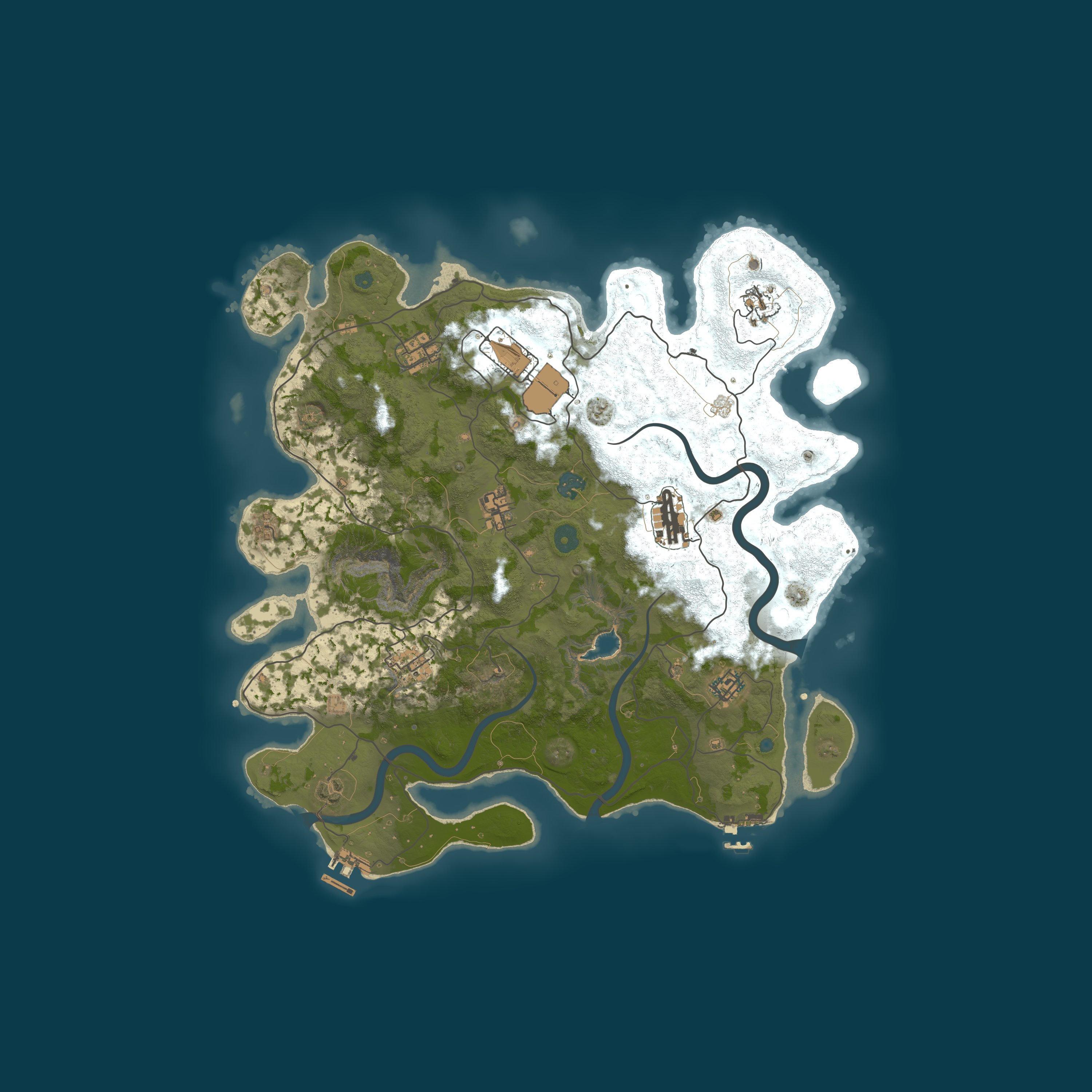 Map for EASY RUST X3 | SOLO/DUO | MONTHLY | ДЛЯ НОВИЧКОВ