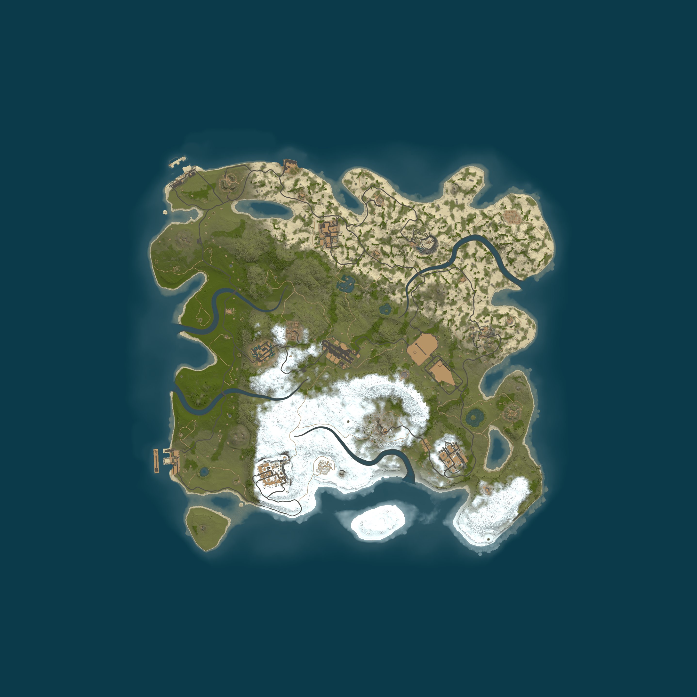 Карта сервера