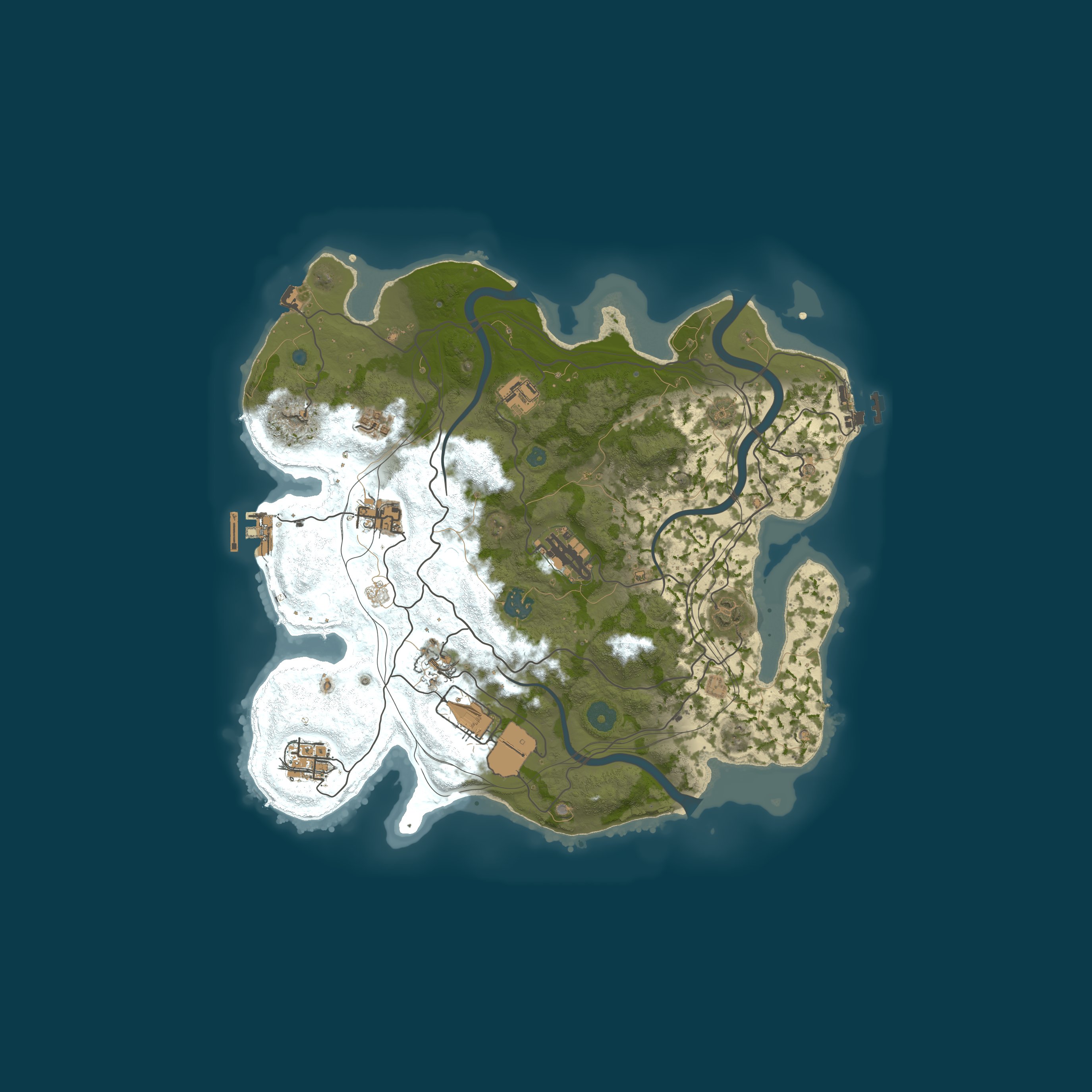 Rust map 3500/1337