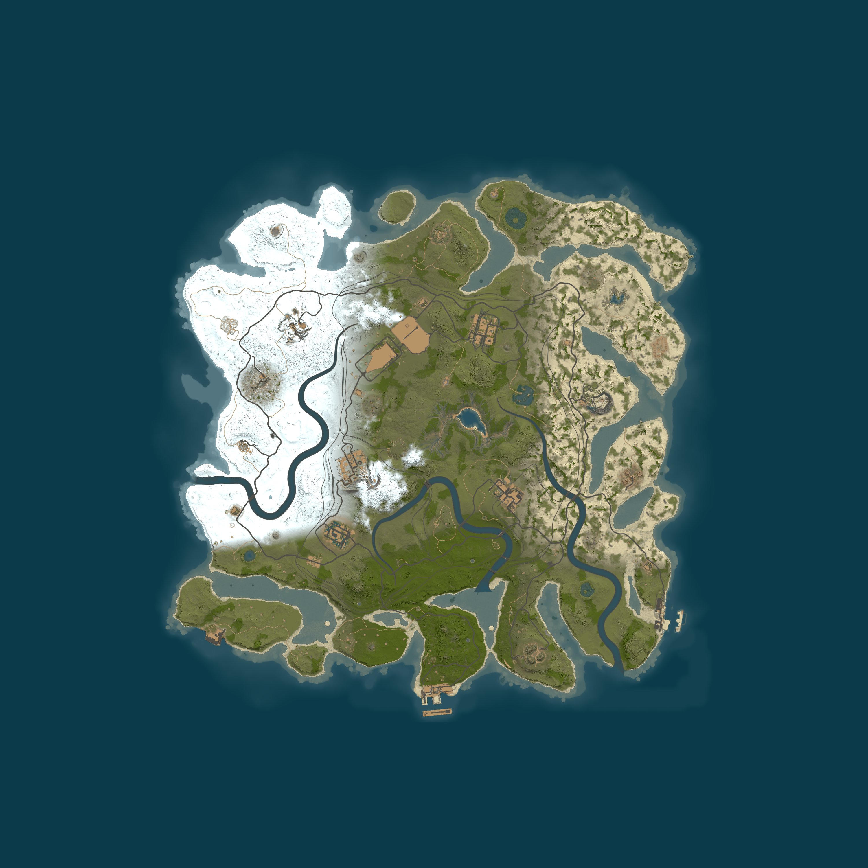 Карта сервера