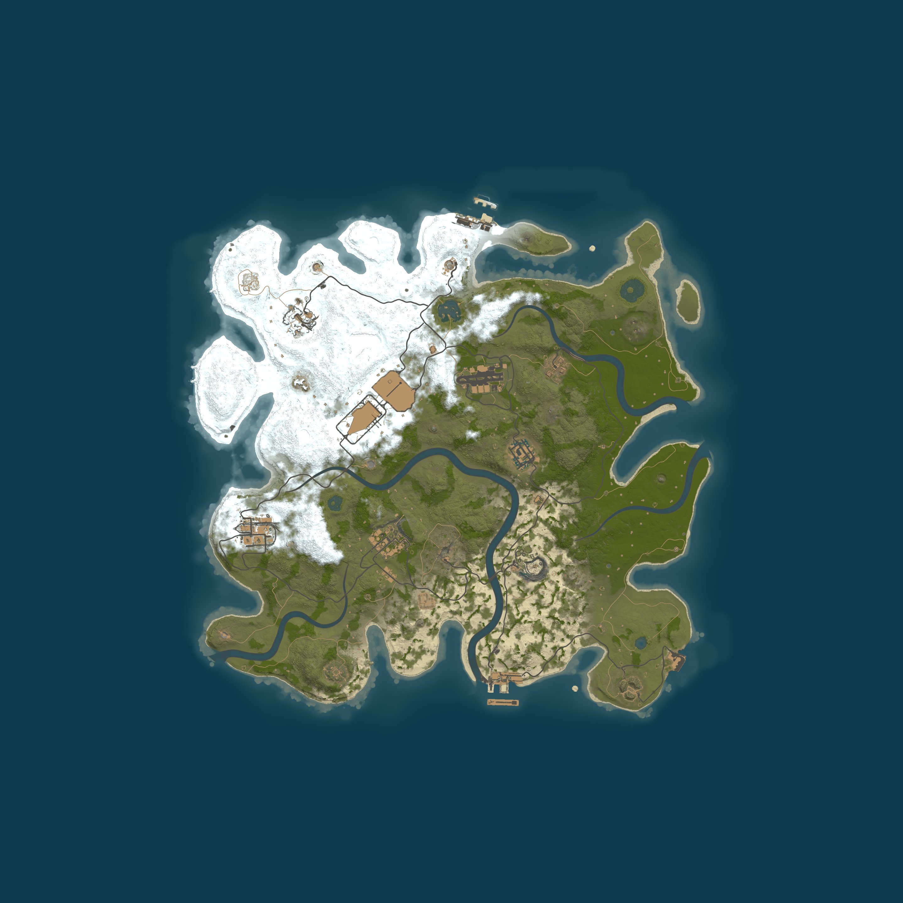 Карта сервера