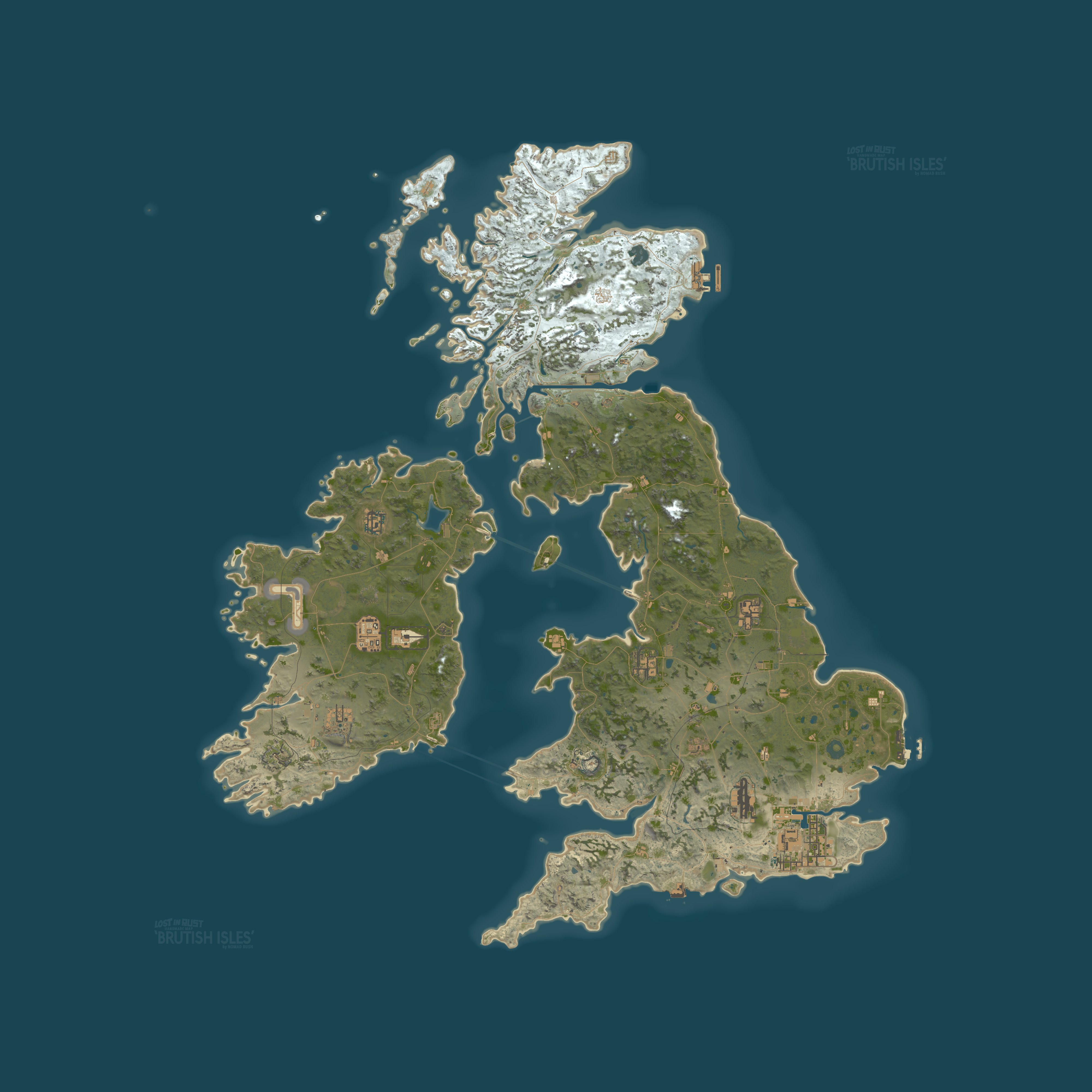 Rust map 6000/1337