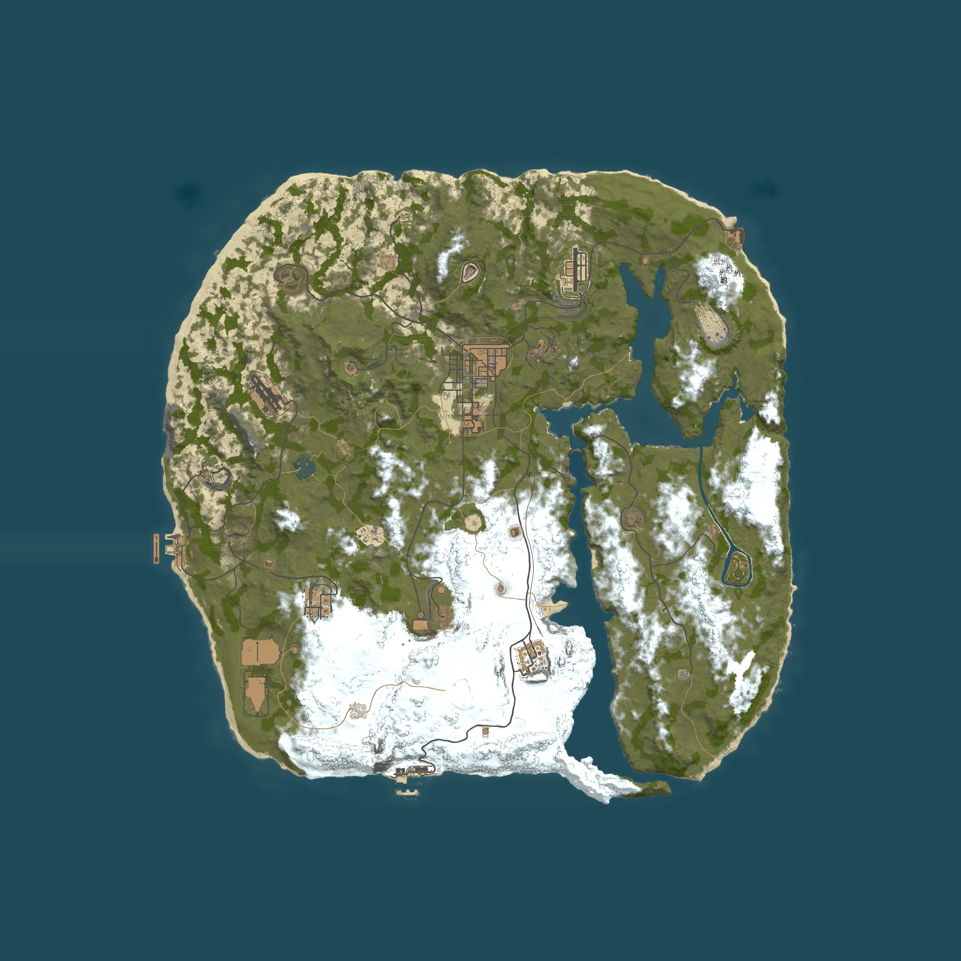 Map for DEADLY NIGHT - TRY TO SURVIVE THE NIGHT