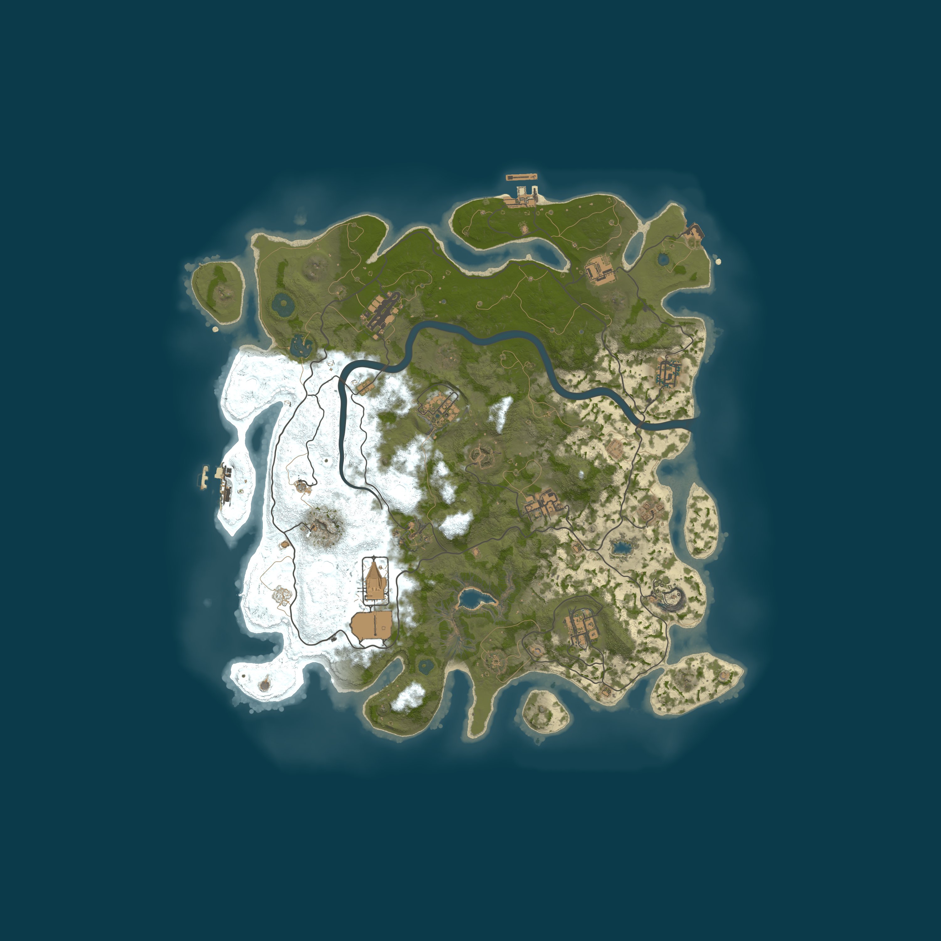 Map for Paradise | Monthly | 4x | Duo