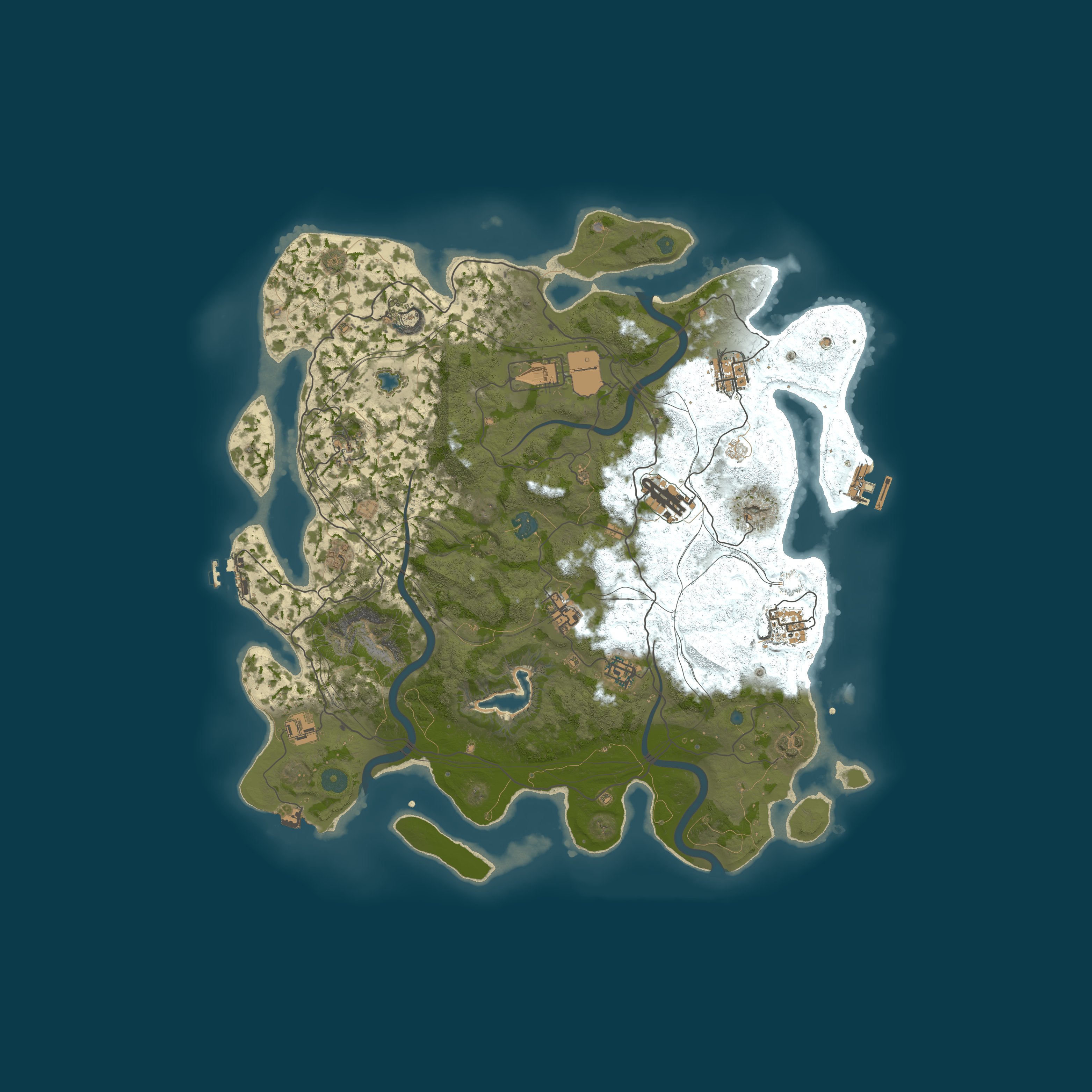 Map for [PVE]МОСКВА|11.07|Classic|Events|RaidBases|Skills|Zombies