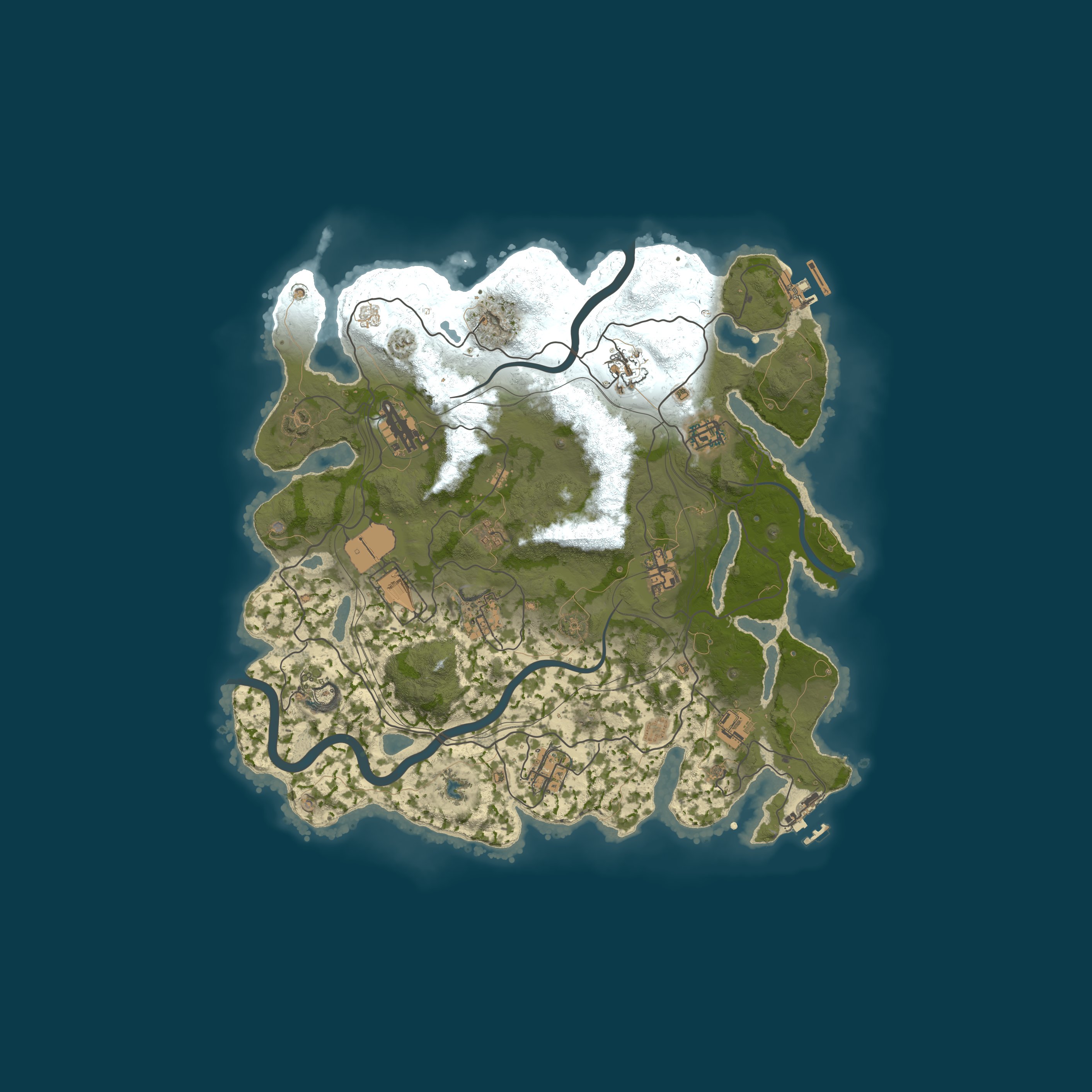 Rust map 3650/1337