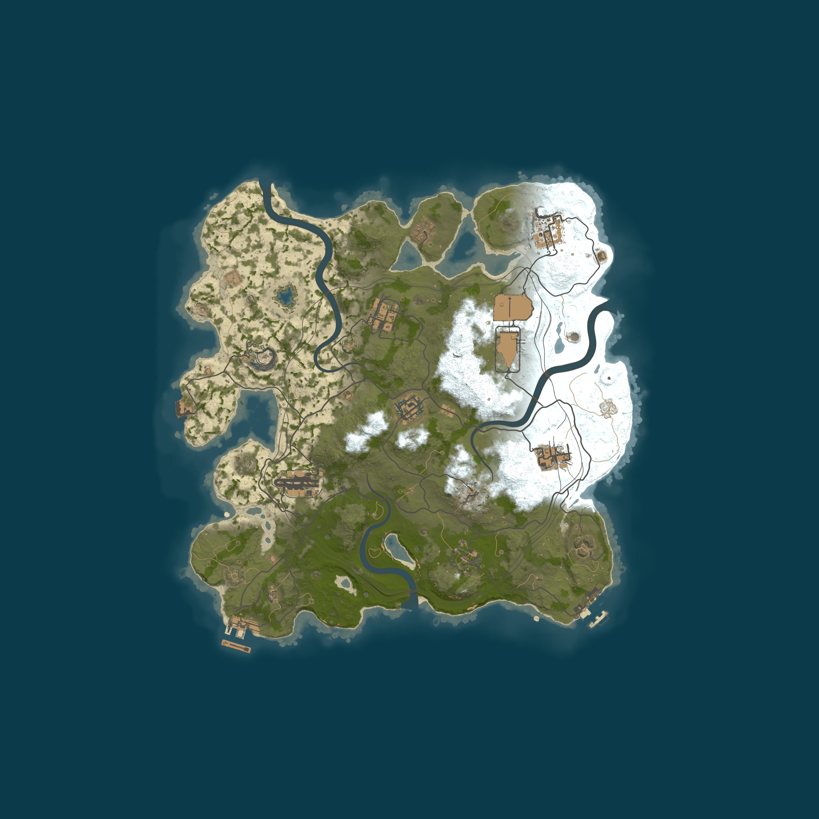 Map for US Limitless 2x Solo/Duo/Trio/Quad|No BP Wipes|Noob Friendly