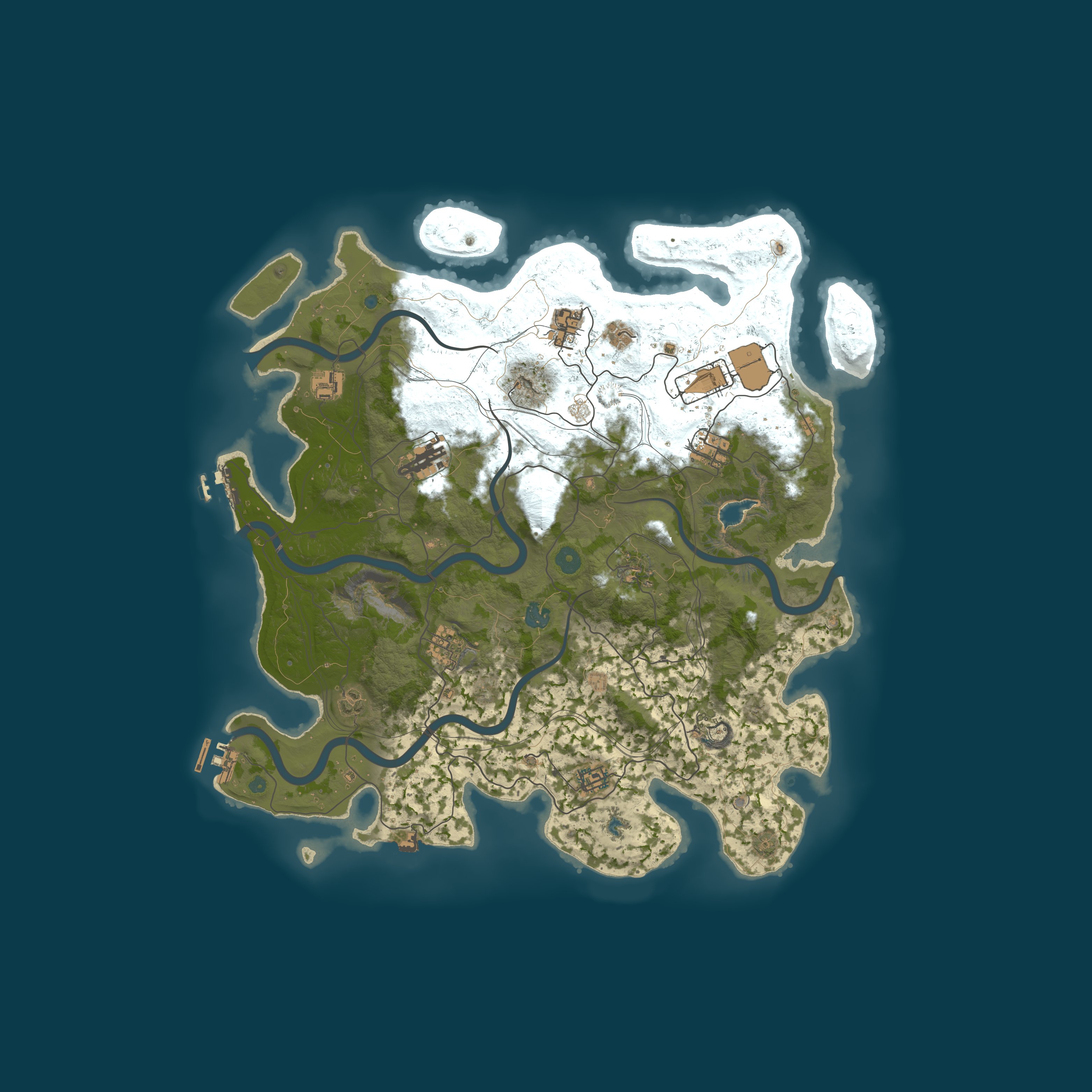 Rust map 4250/1337