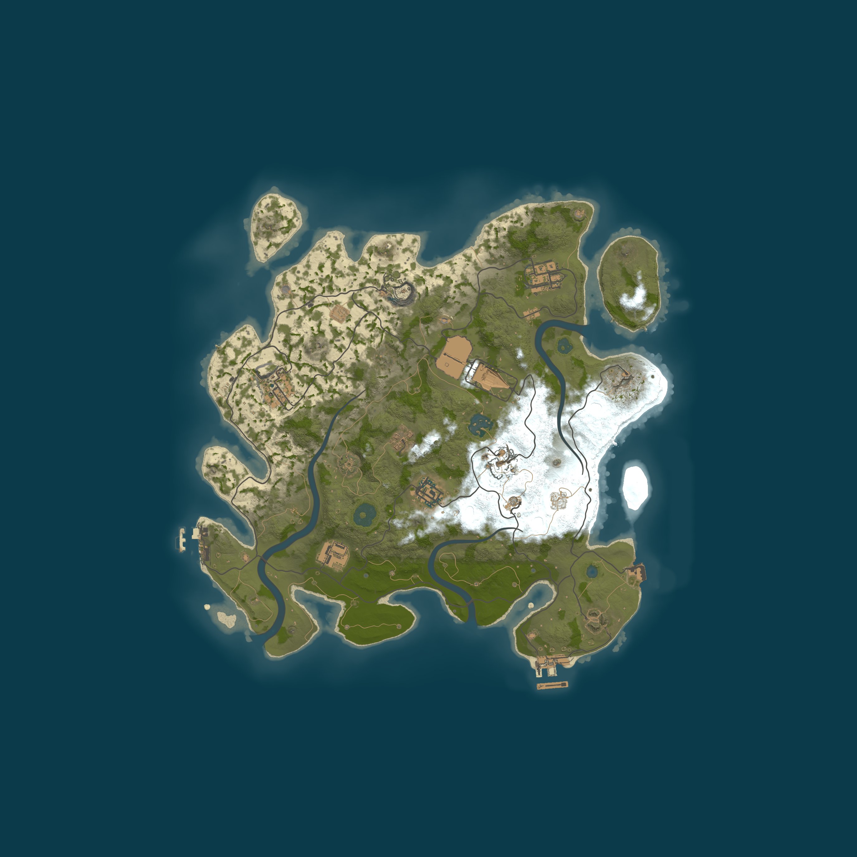 Map for Dead Air AU | Monthly | Quads | X2 Vanilla