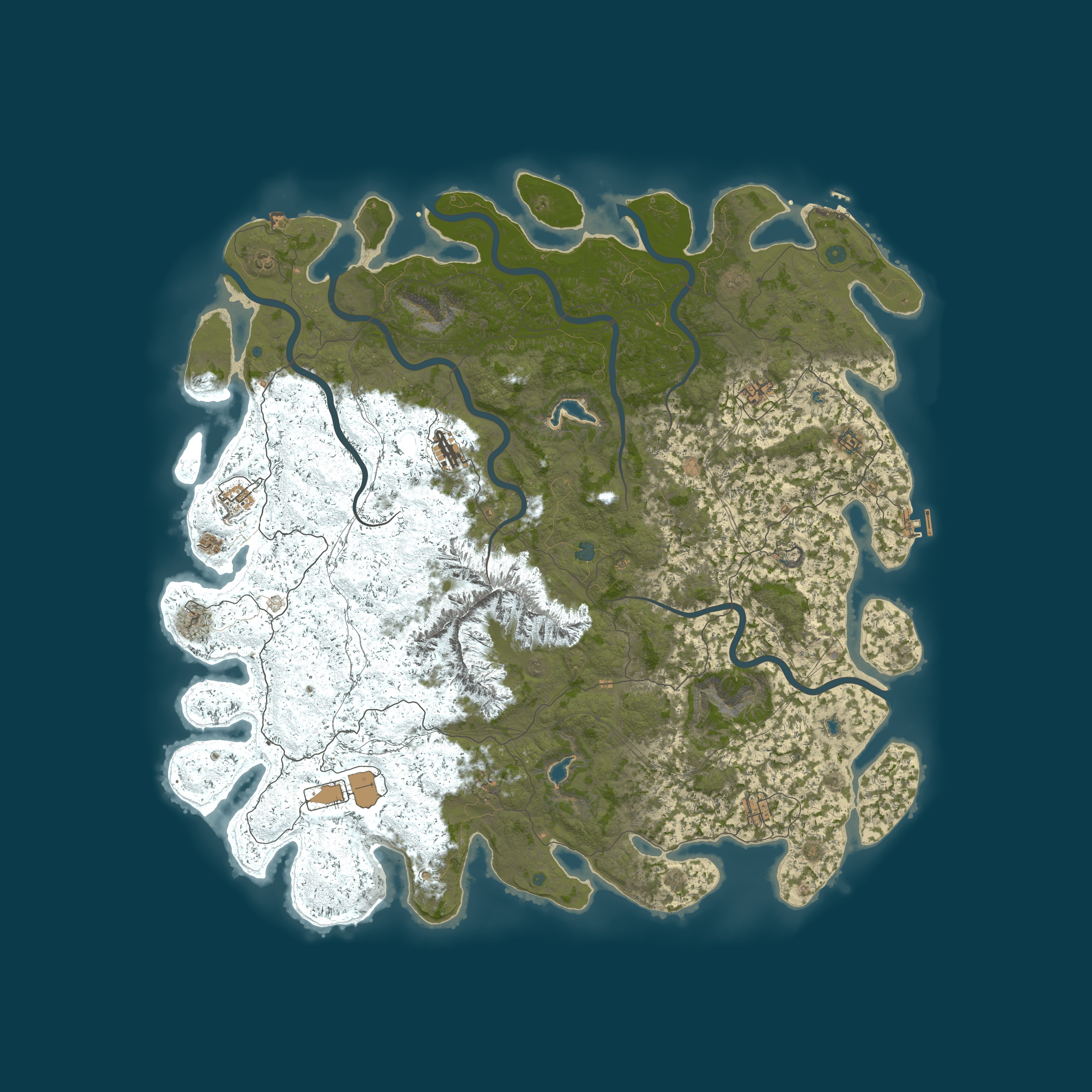 Карта сервера