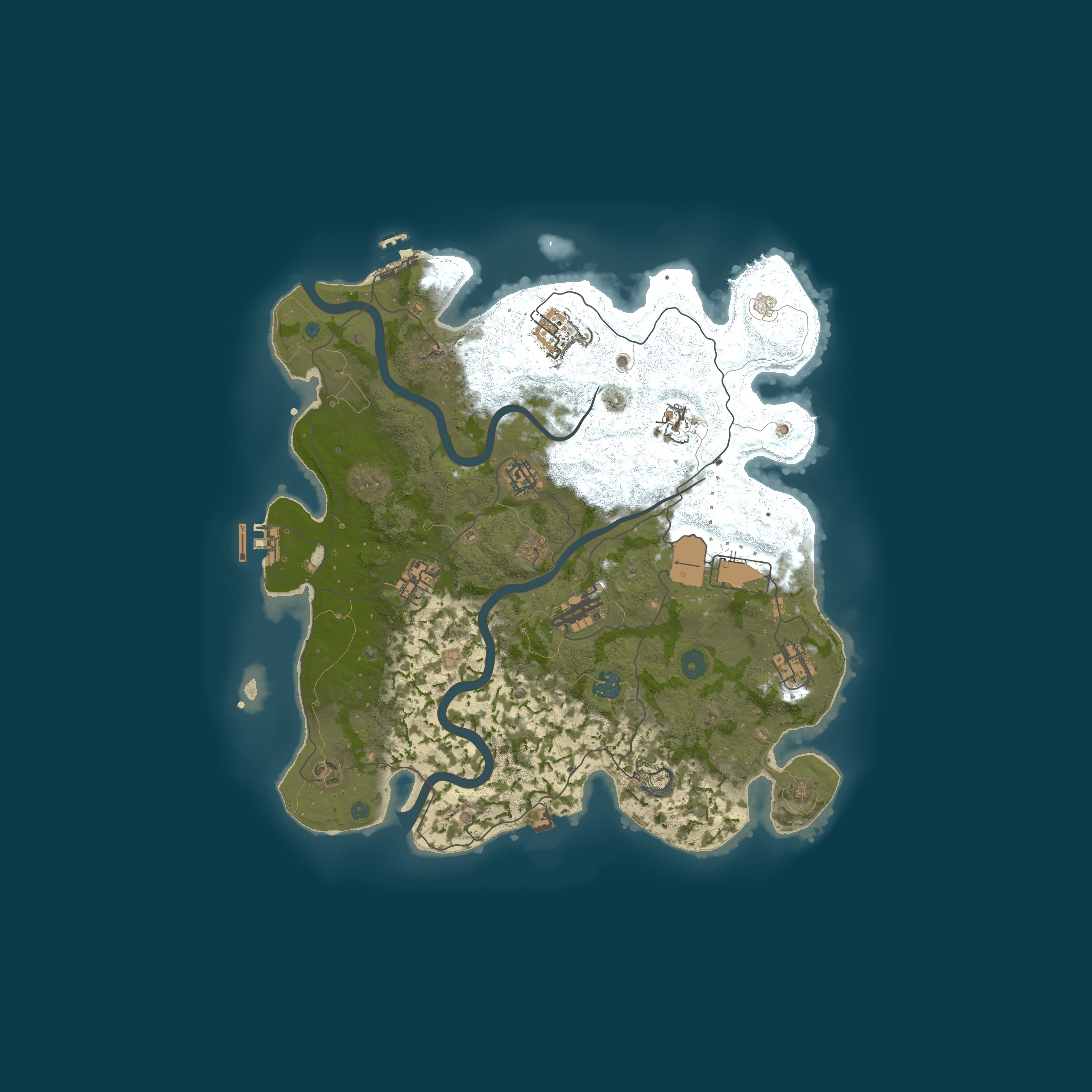 Карта сервера