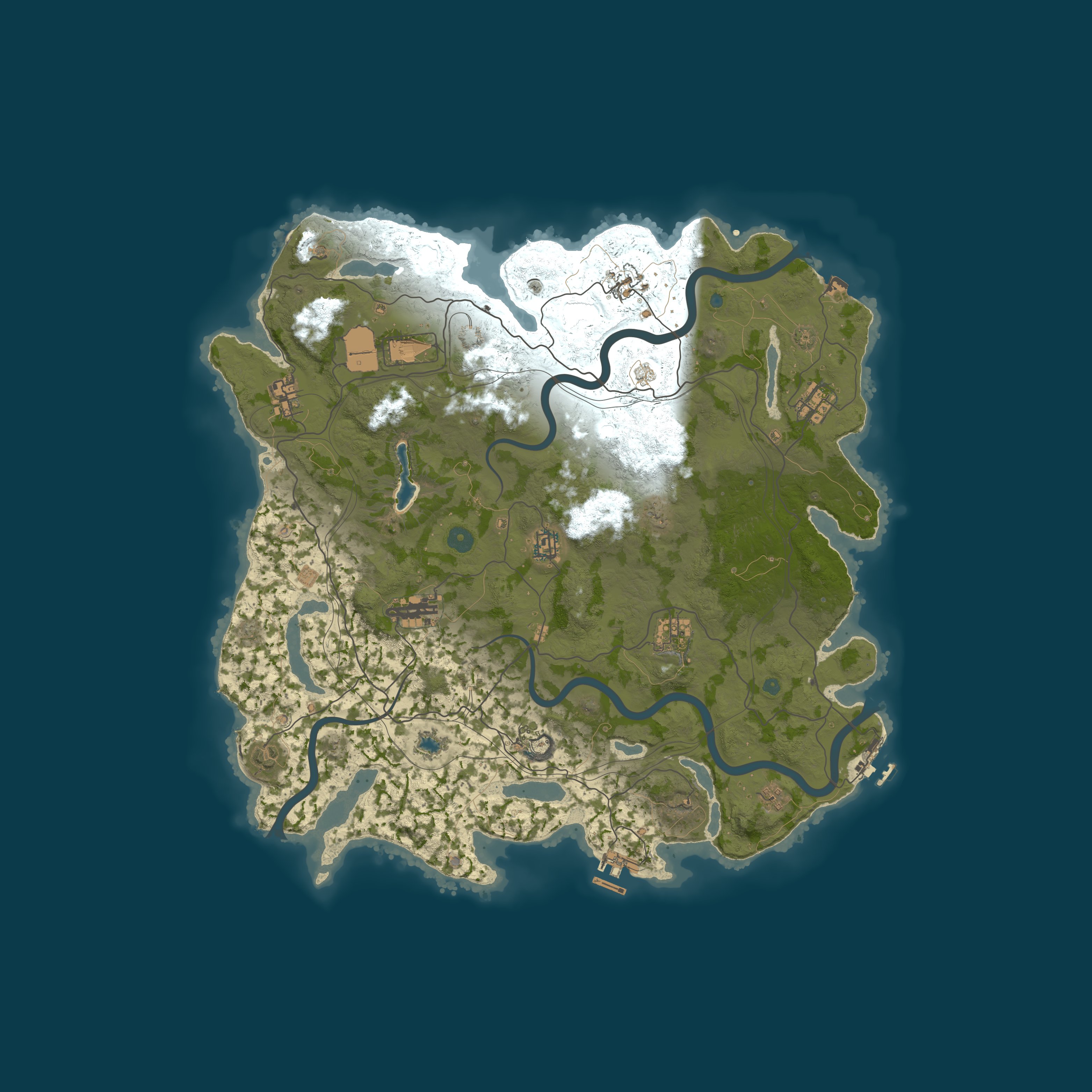 Map for WEREWOLF GAMING.CO 3x Solo/Duo/Trio LARGE|Lootx3|ShareBPs|WIPED