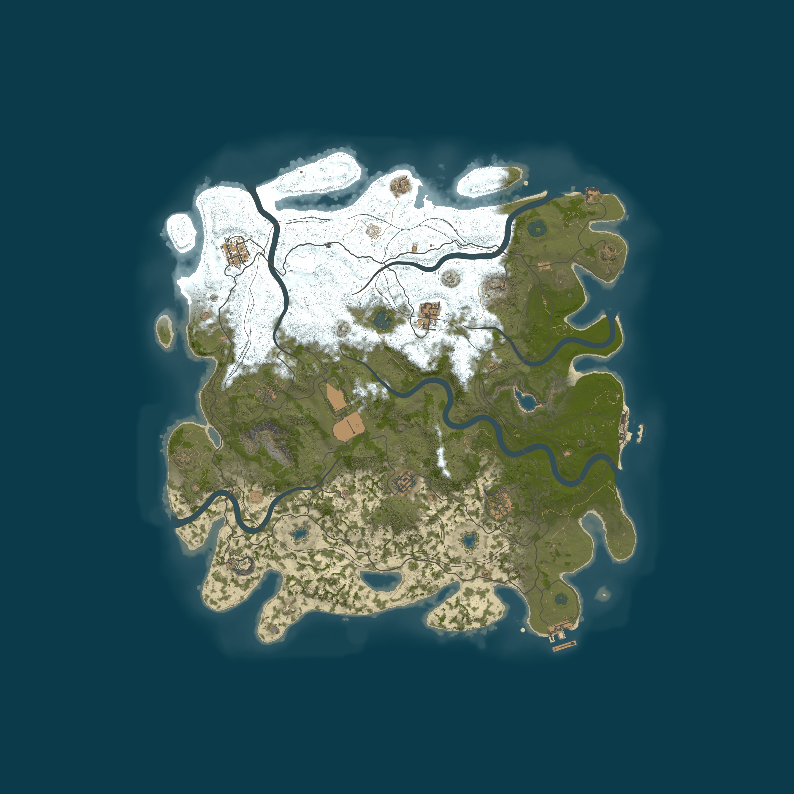 Карта сервера