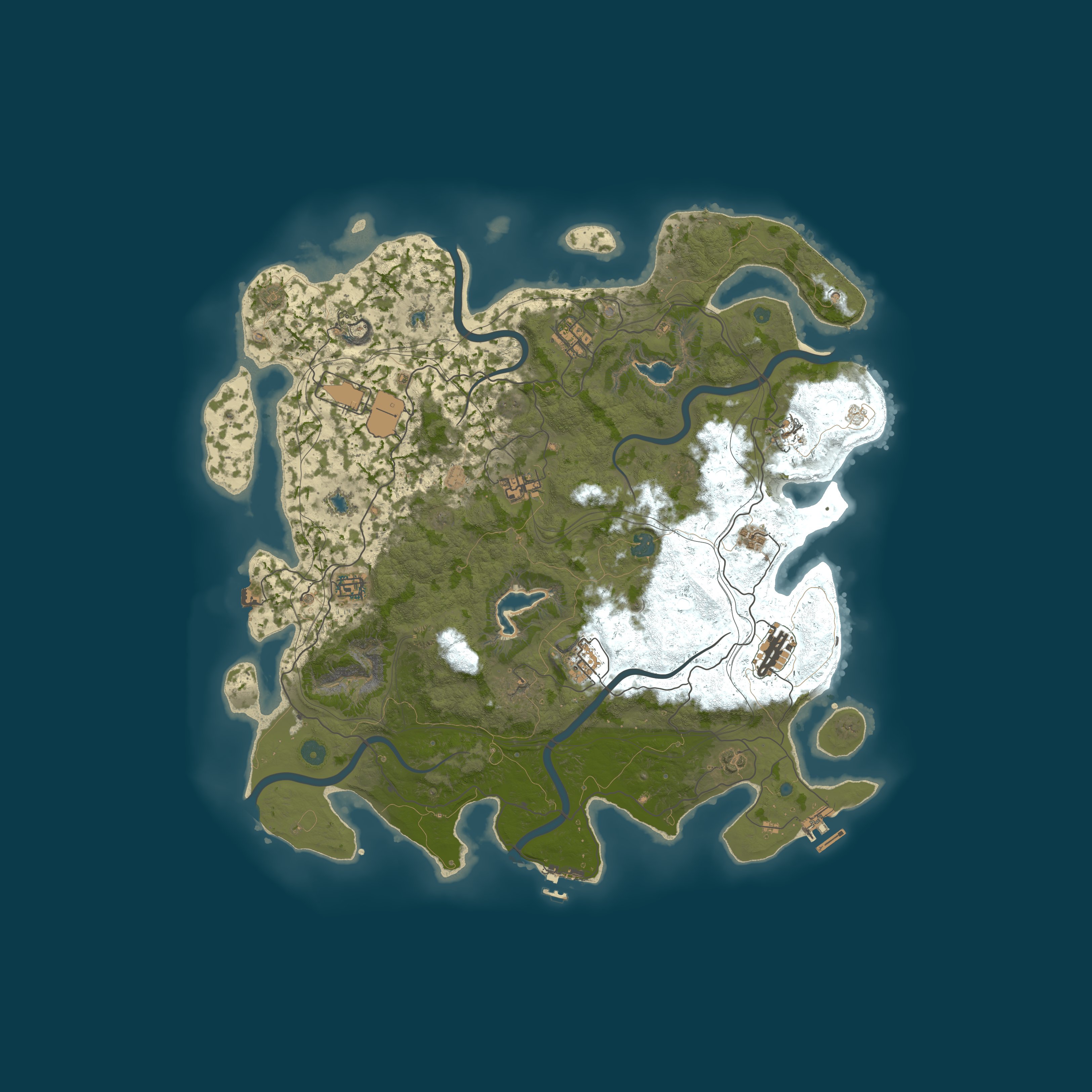 Карта сервера