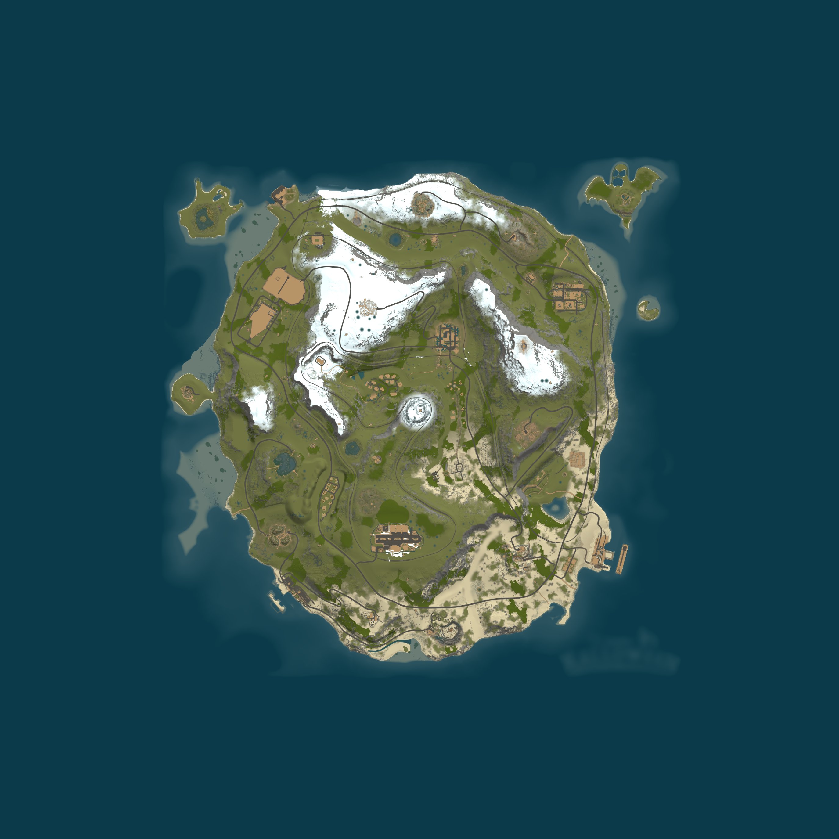 Map for Chill Roleplay (No KOS) - Towns | Jobs | Zombies| Levels