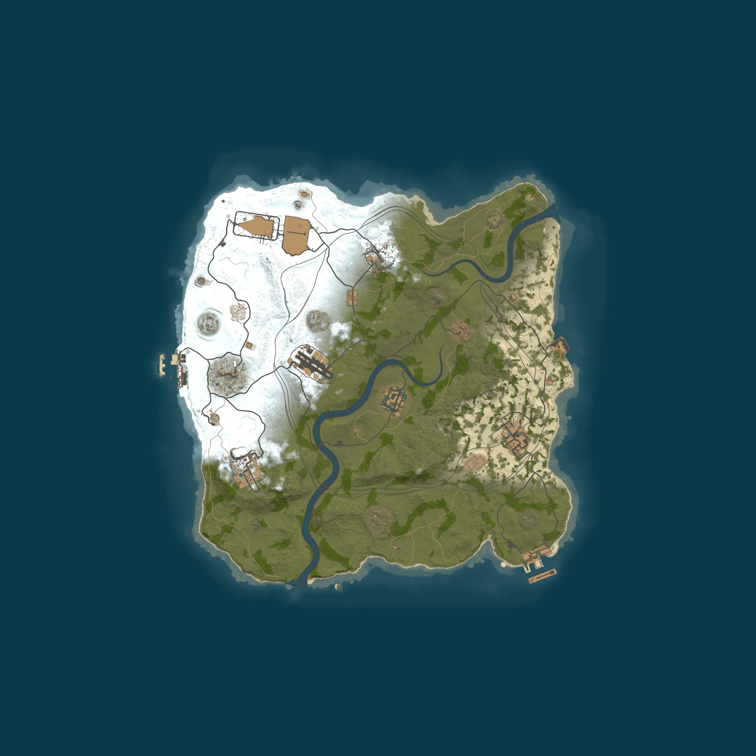 Map for AceRust.com 3x Solo/Duo/Trio|LootX3| Shared BPs