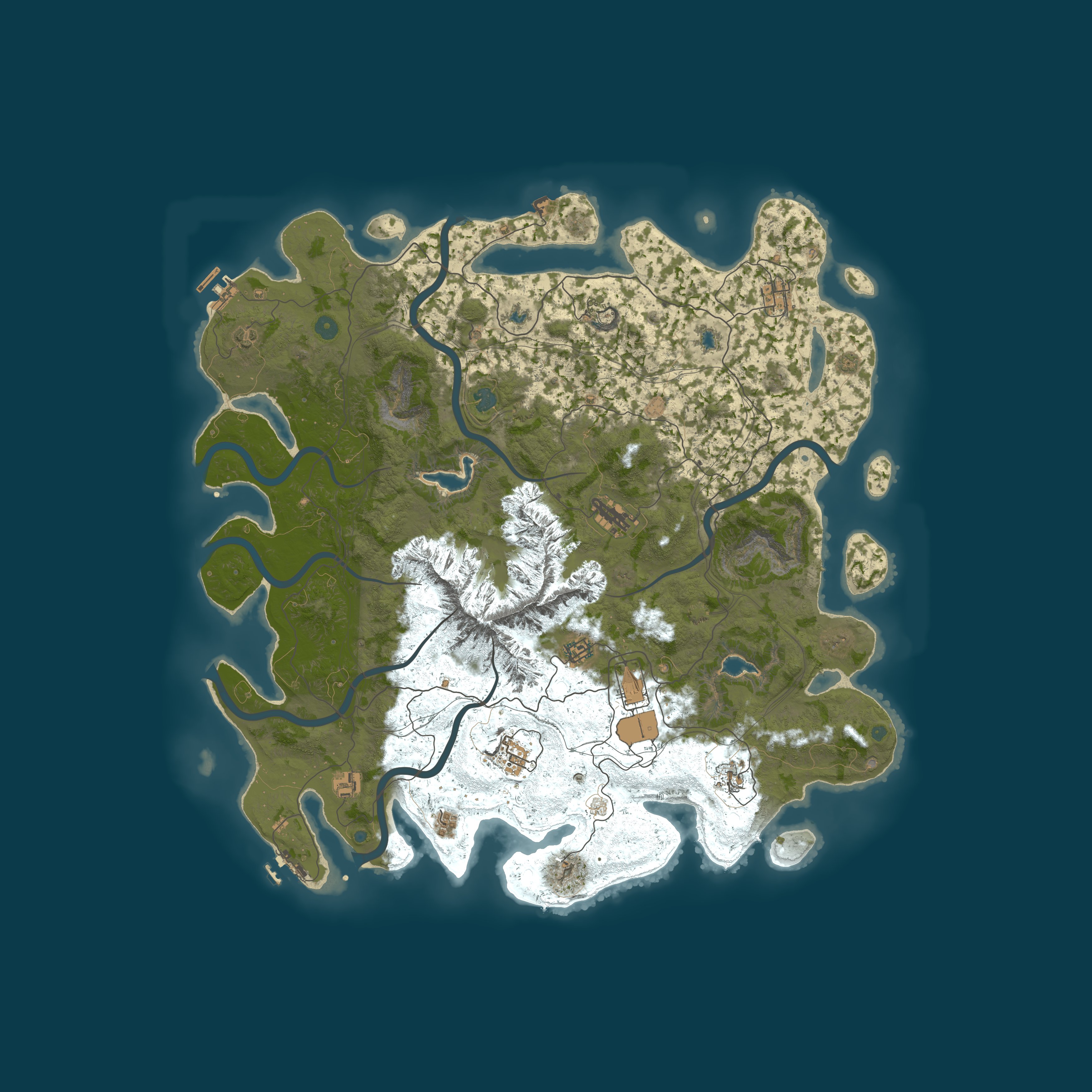 Map for CZ/SK PVE 5x |Convoy|Raid base|Defendable Homes|BetterNpc|