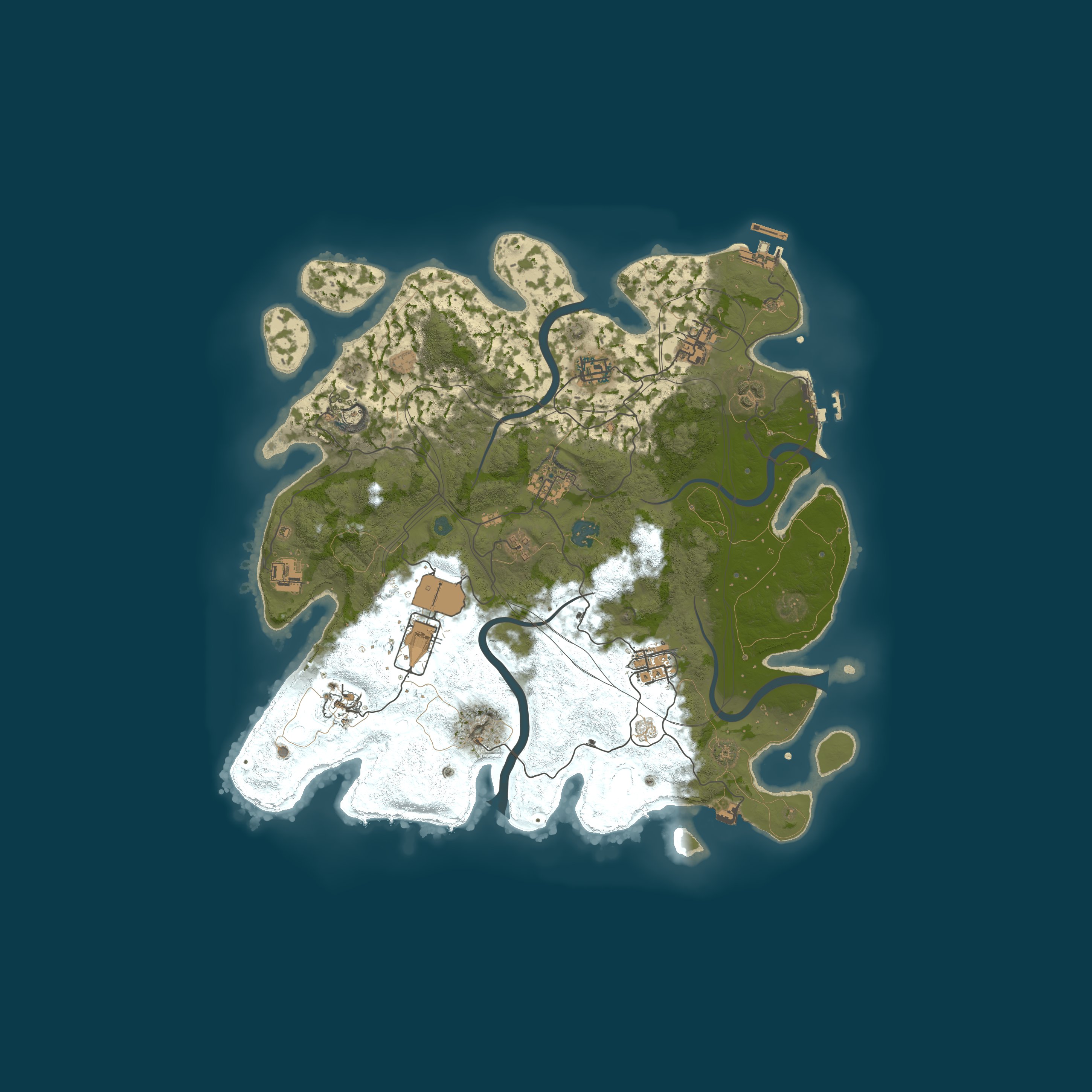 Rust map 3800/1337