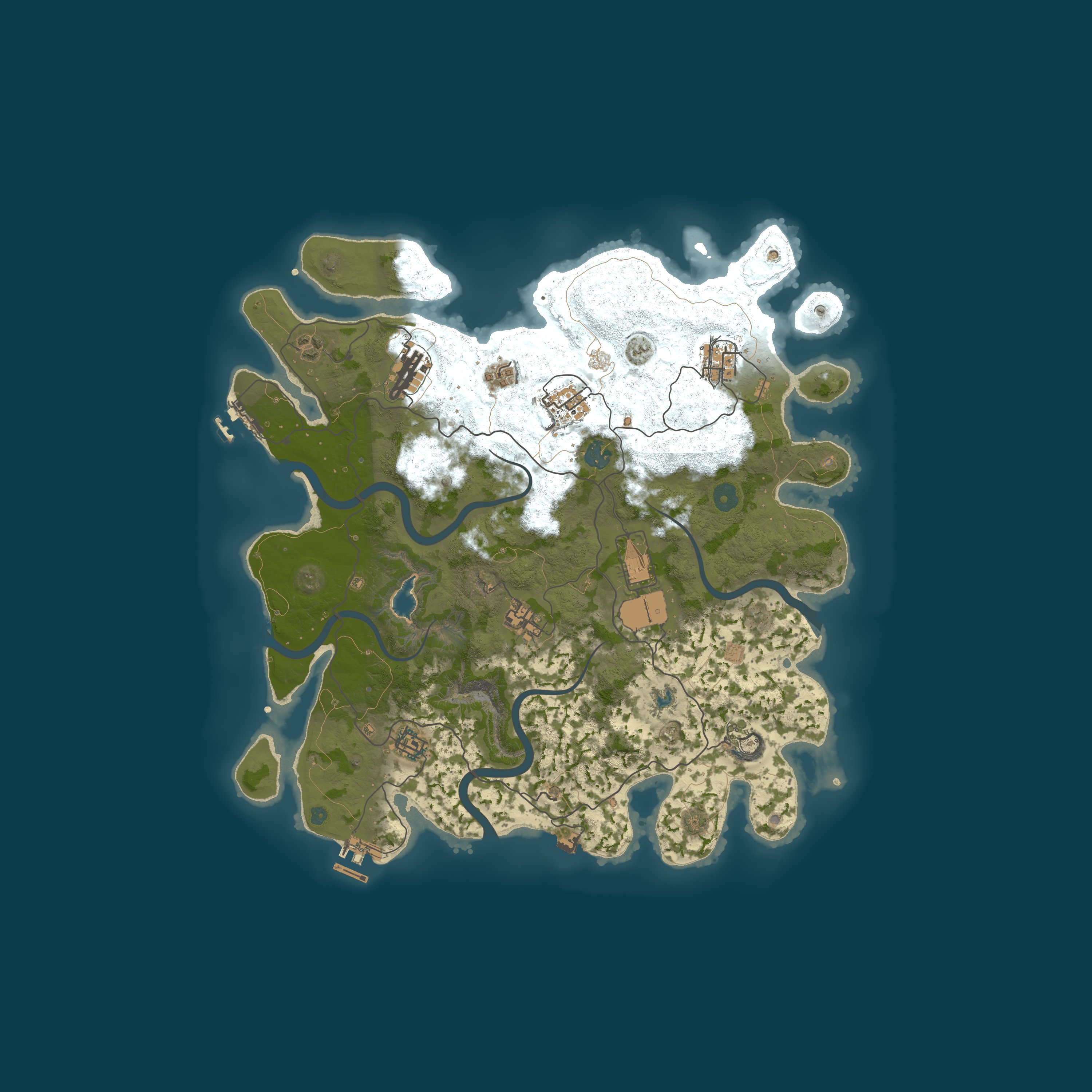 Map for 4Netplayers CZ-SK RelaxRust PVE