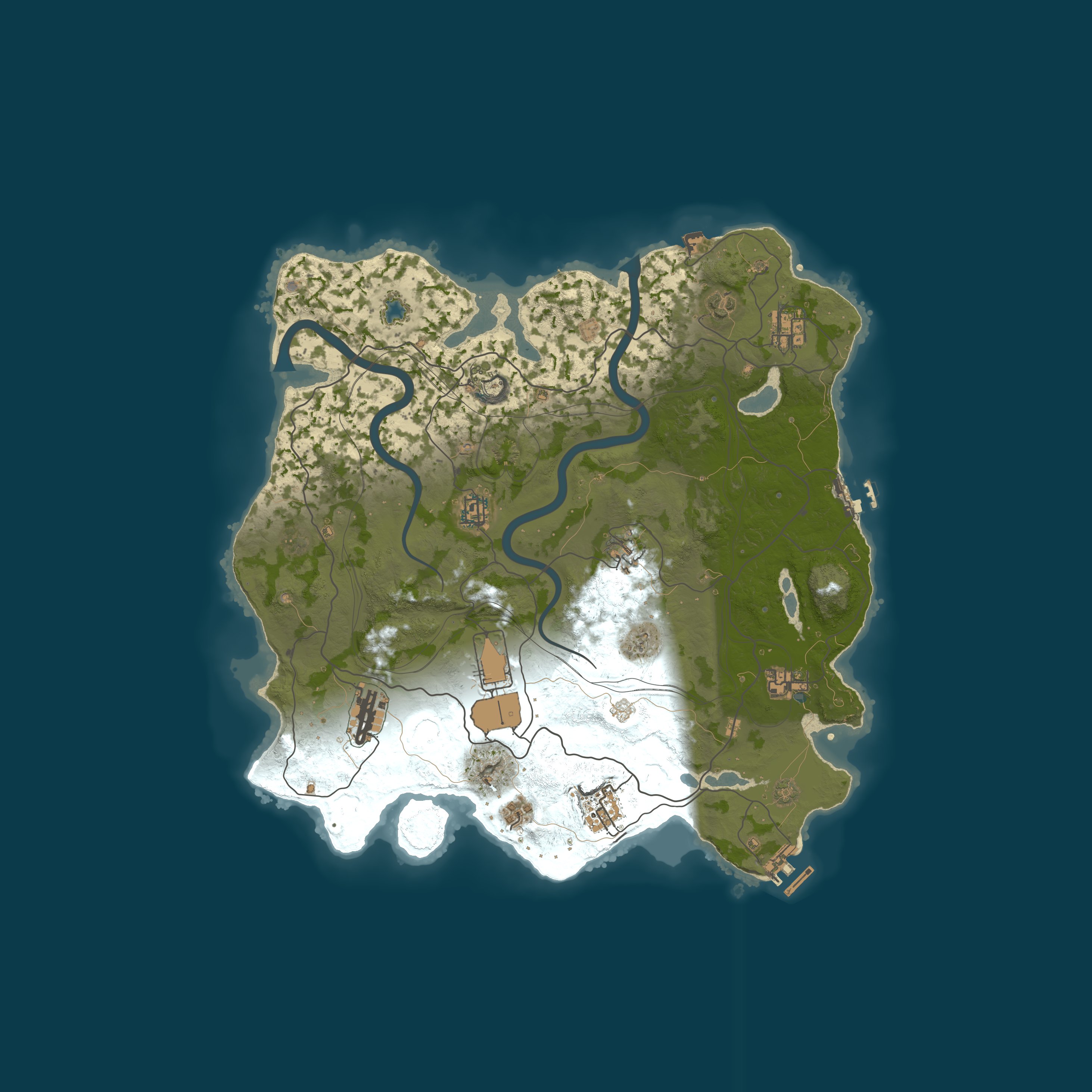 Карта сервера