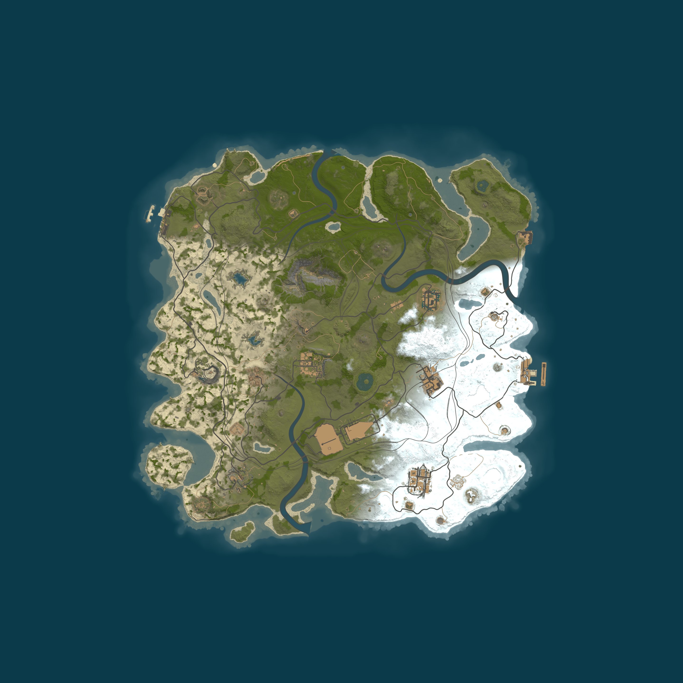 Карта сервера