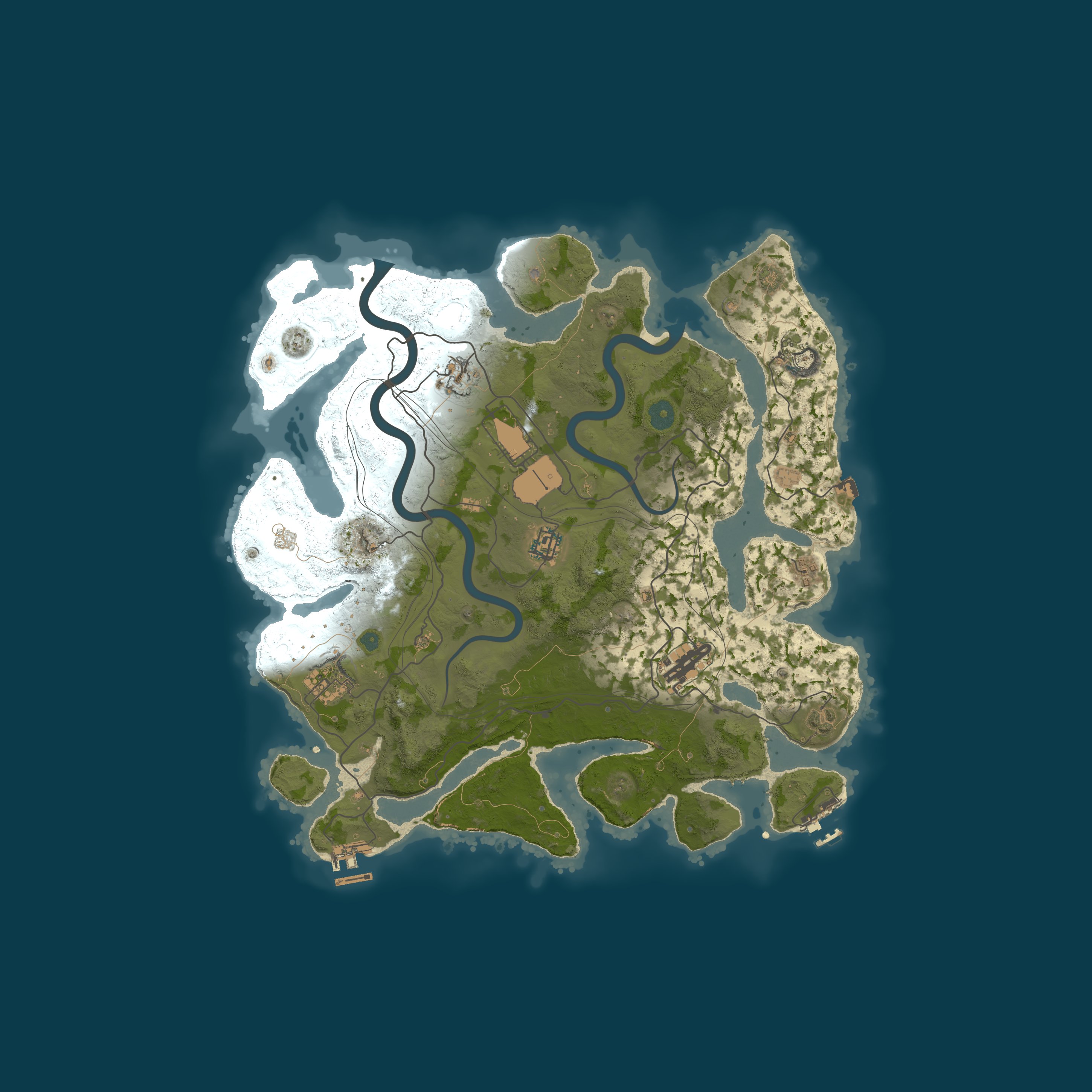 Map for Rustobia 2x Monthly | Solo Only | Raid Window | Noob Friendly