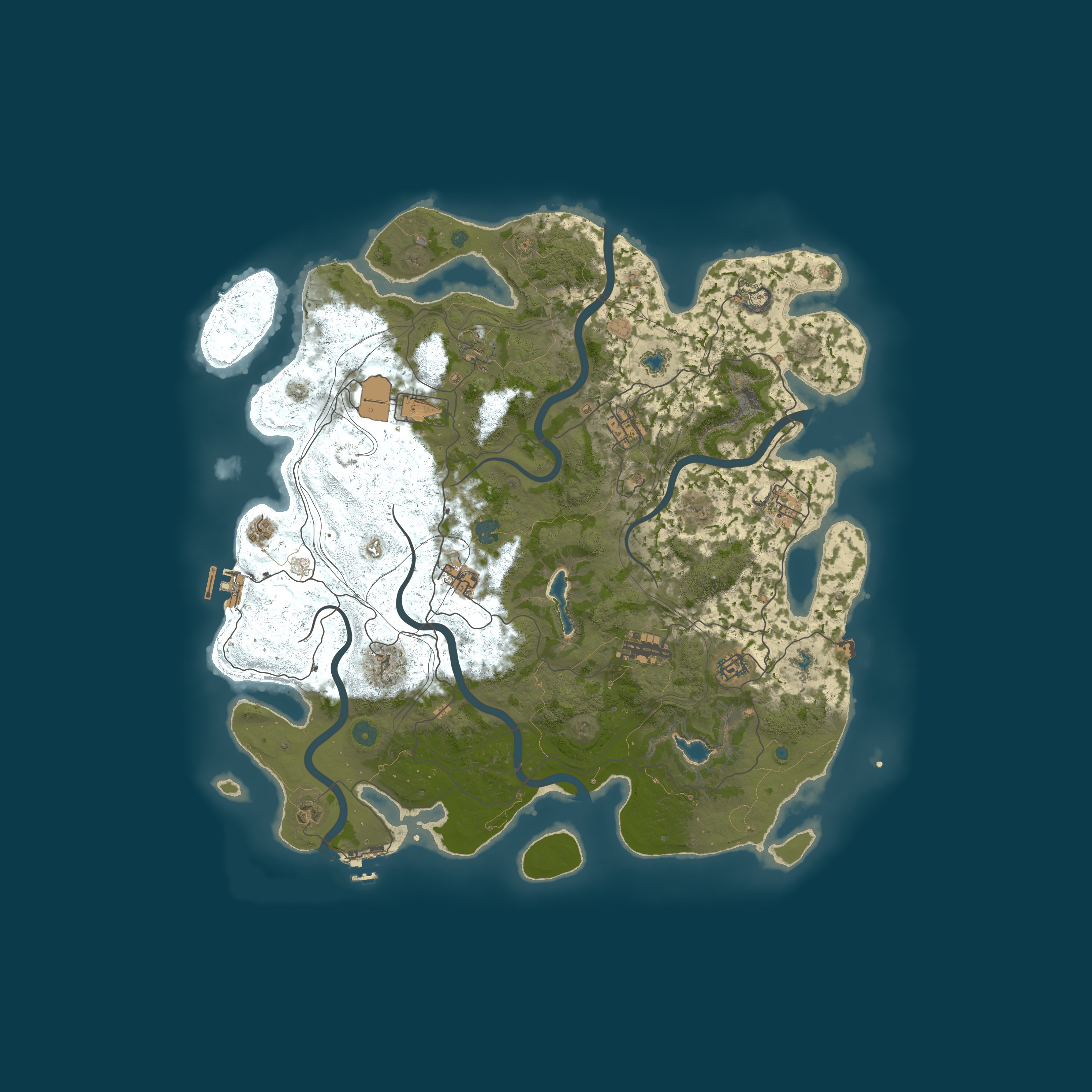 Map for Cracker Island Vanilla+ | WELCOME