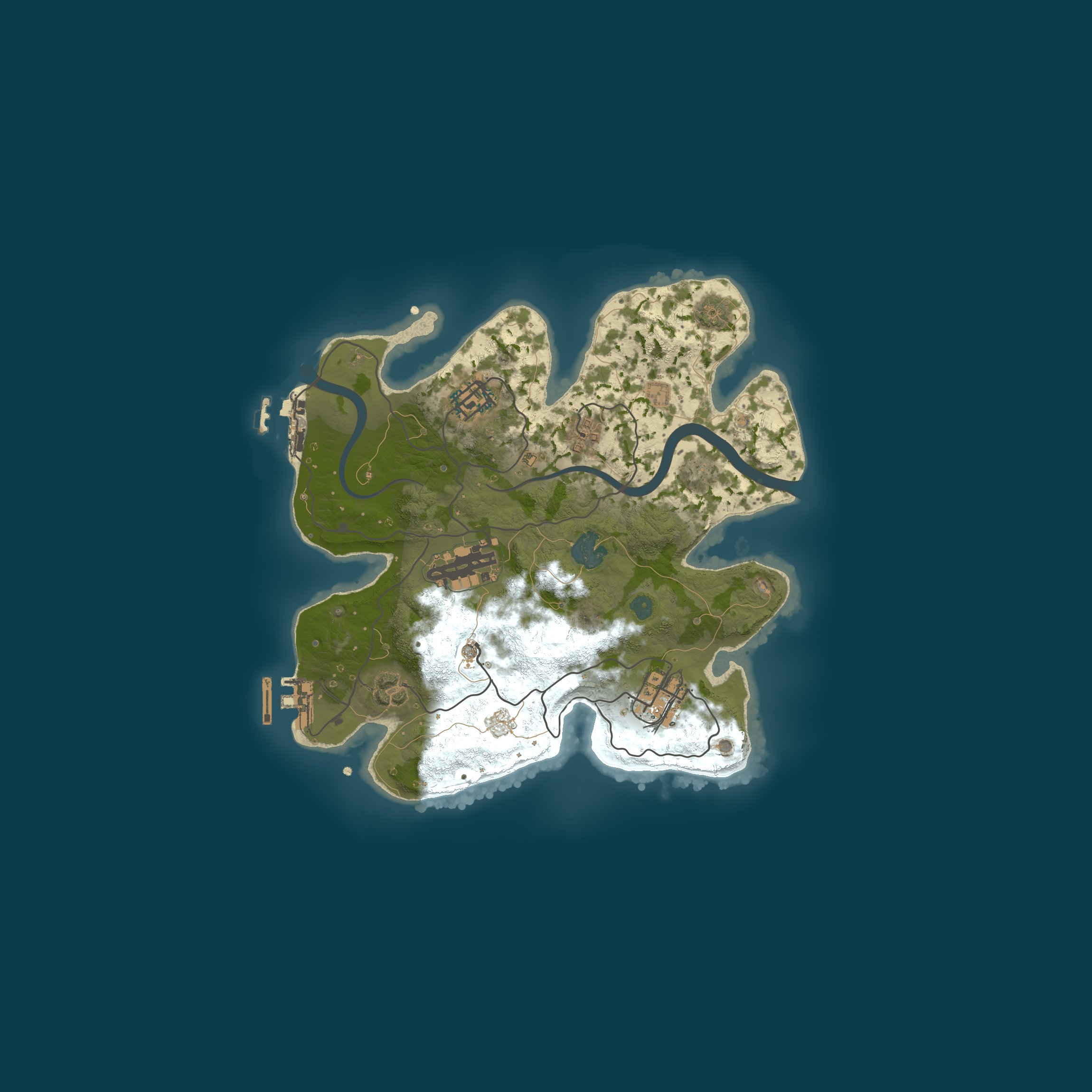Map for Hosted by SurvivalHost.ORG