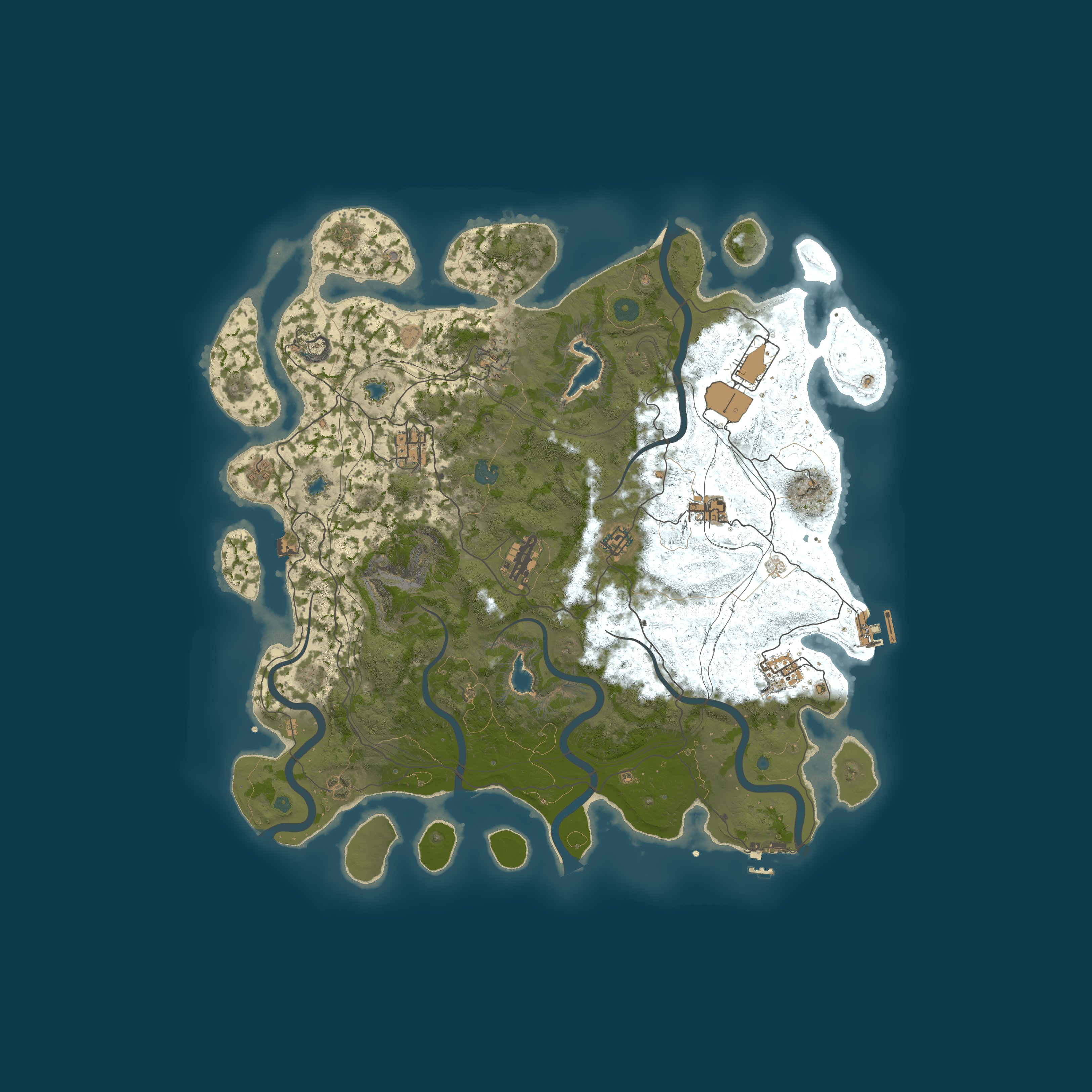 Map for 『白云PVE』  原倍 | 突袭 | 事件 | 萌新 | 养老