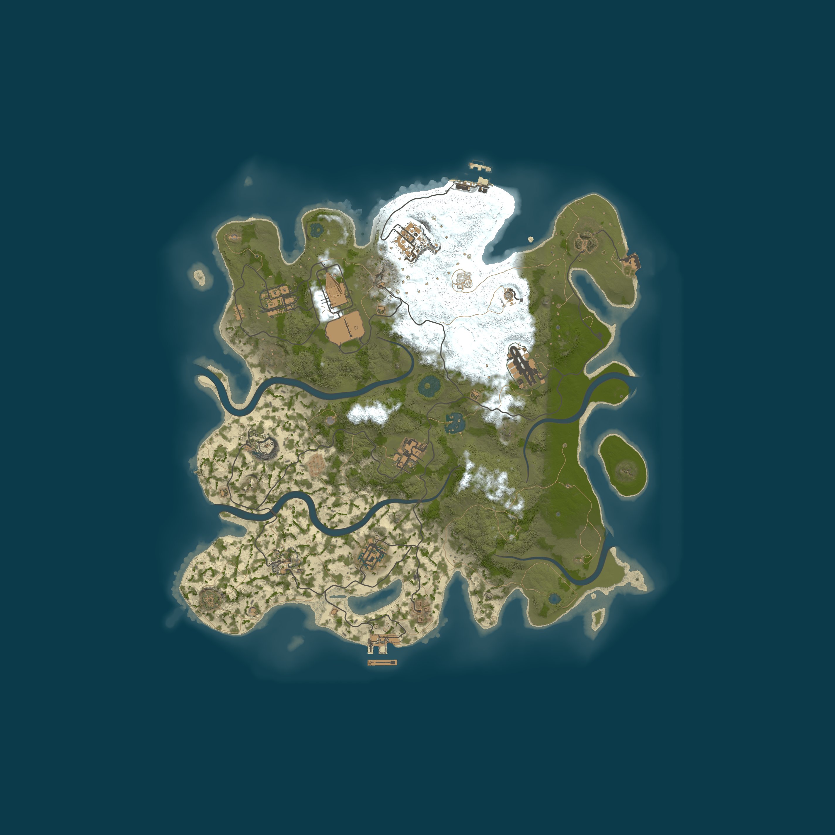 Map for Rusting Away PvP 2X Mods