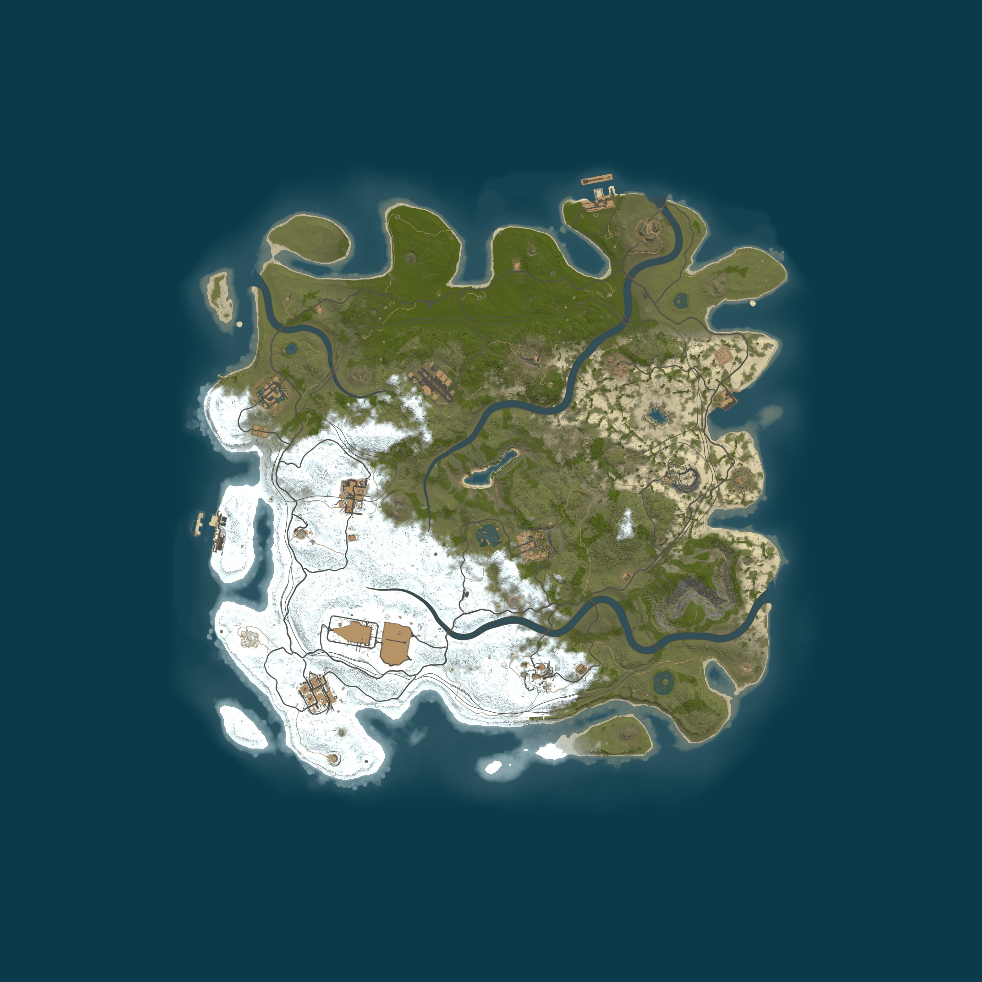 Map for [RU][PVE] Corrosionland - Судный День