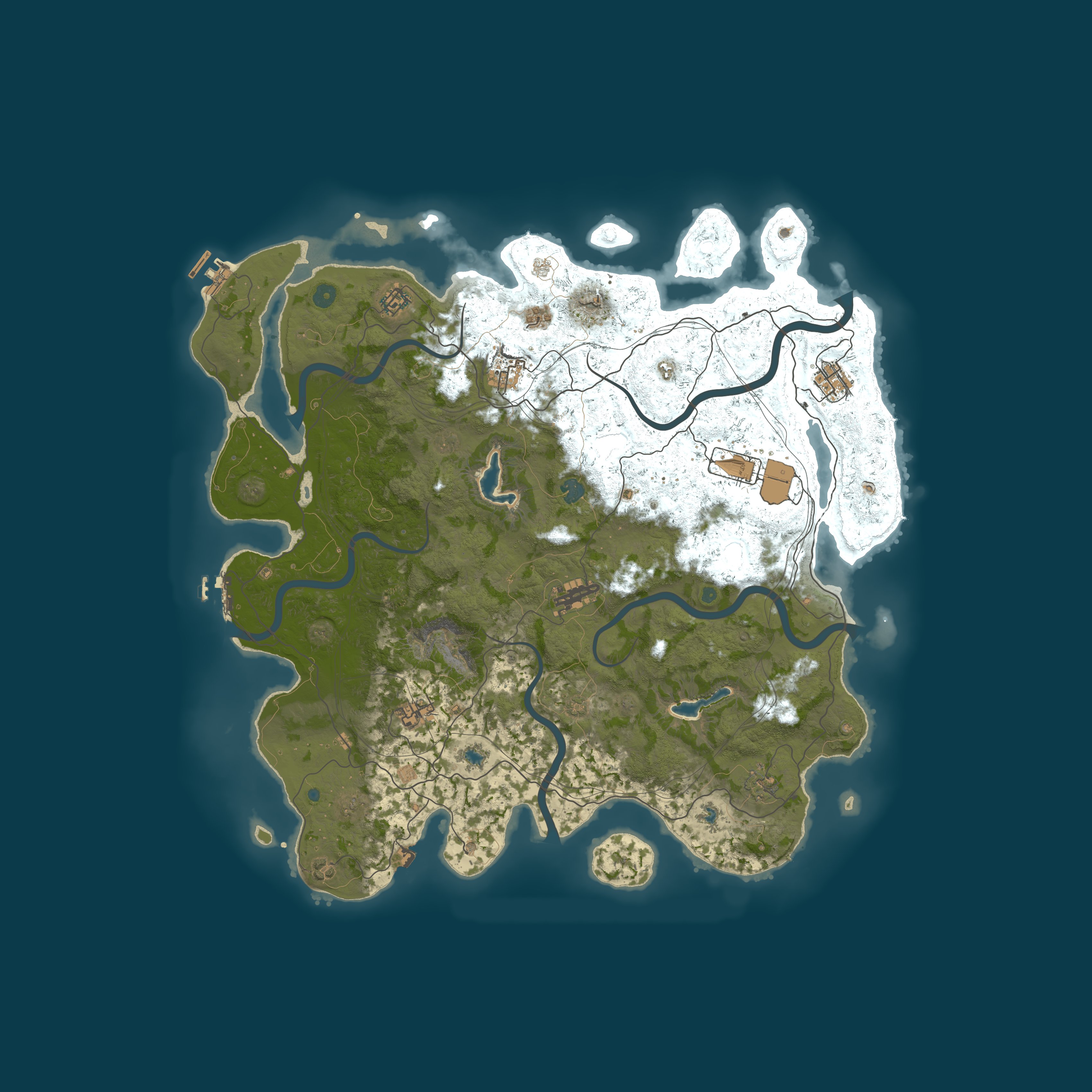 Map for Rustlos durch die Pracht