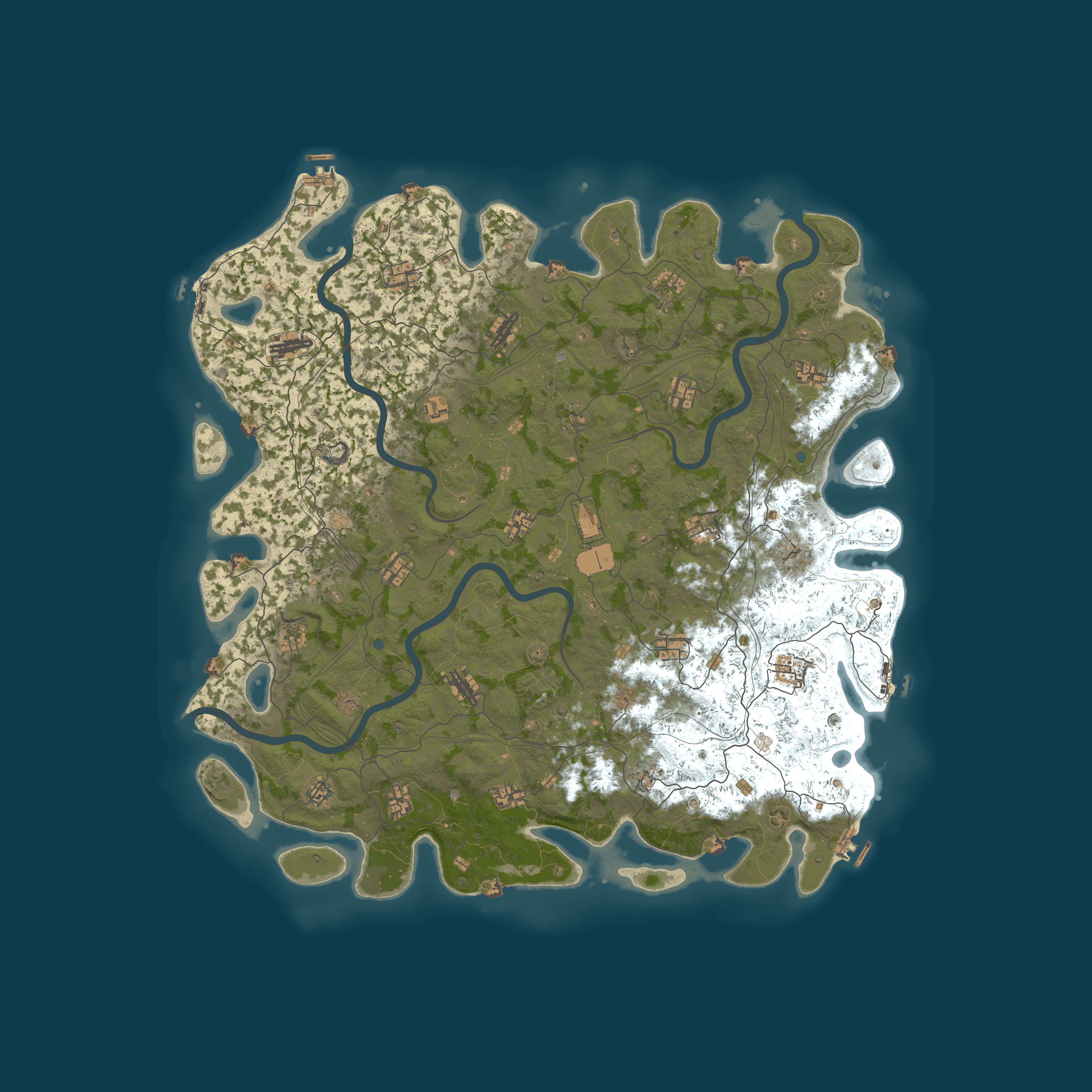 Map for Bestrust Solo/Duo/Trio/Quad/Max5 2x #2 | JUST FULLWIPED 11.08 0