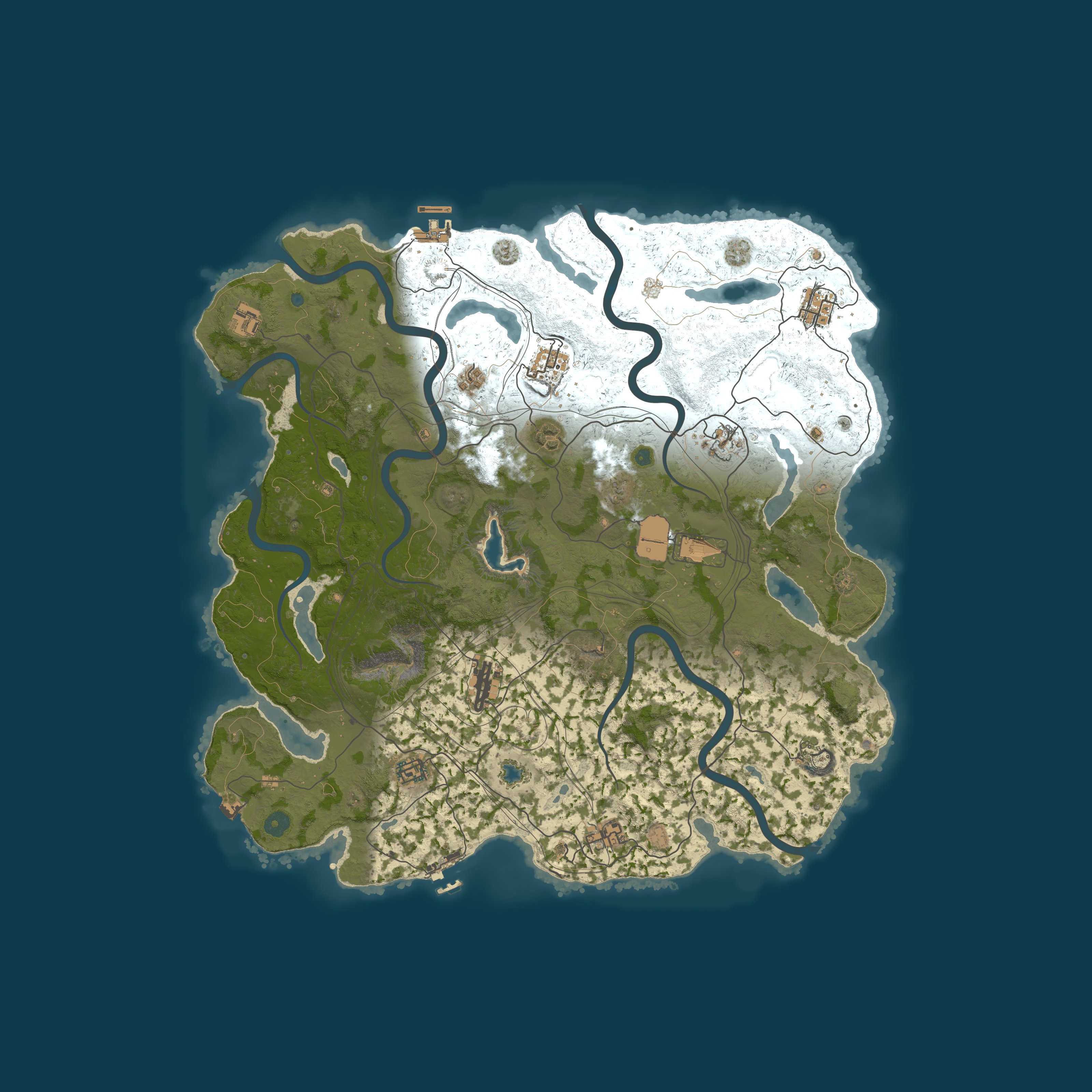 Rust map 4400/2487