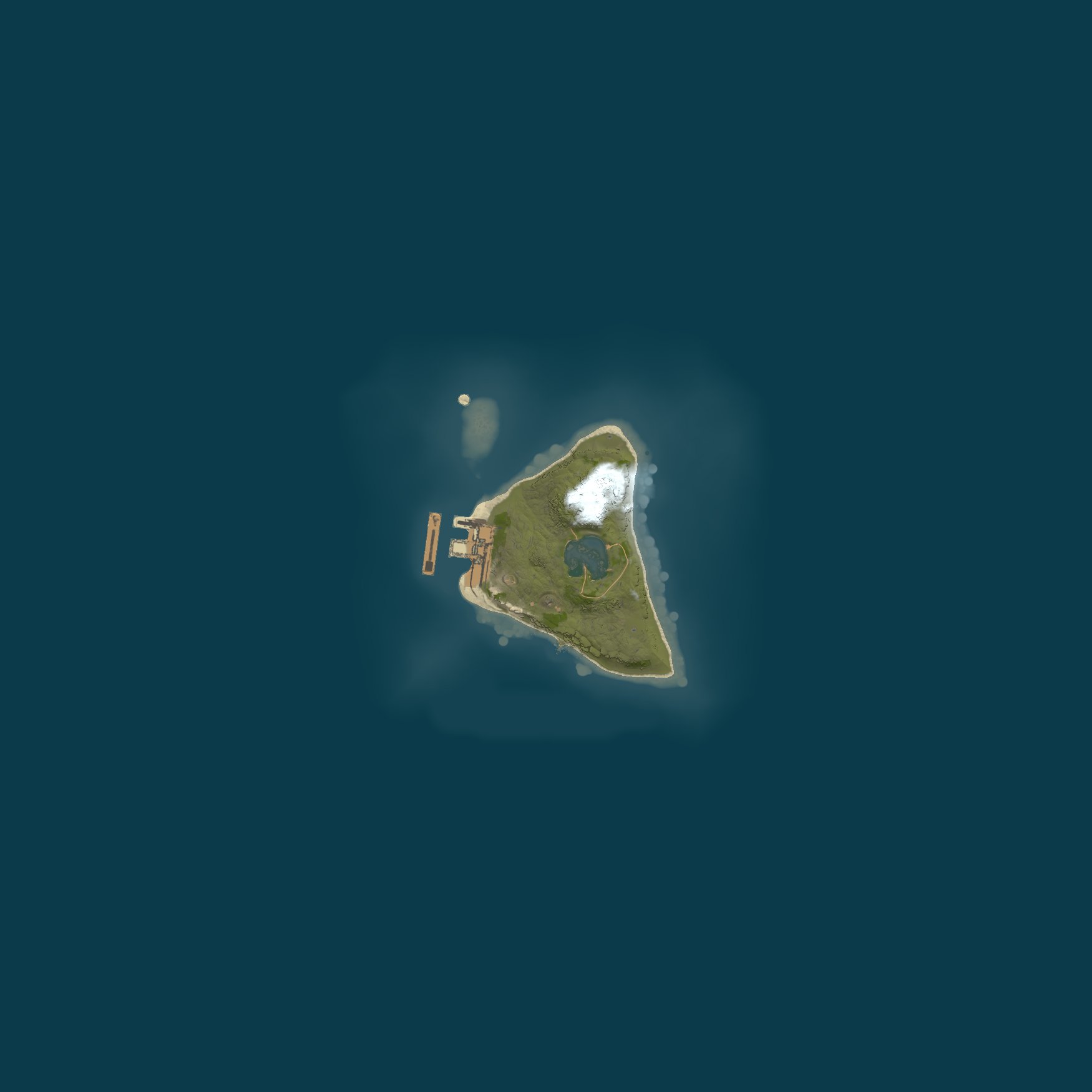 Map for A Shockbyte Rust Server