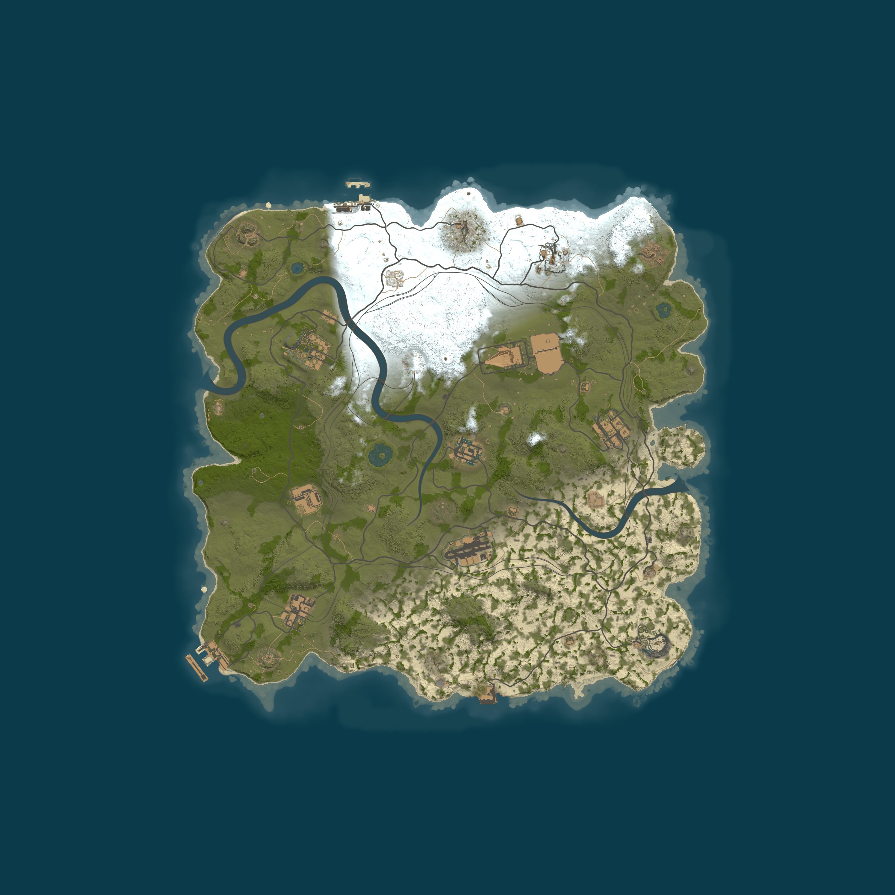 Rust map 3700/1337