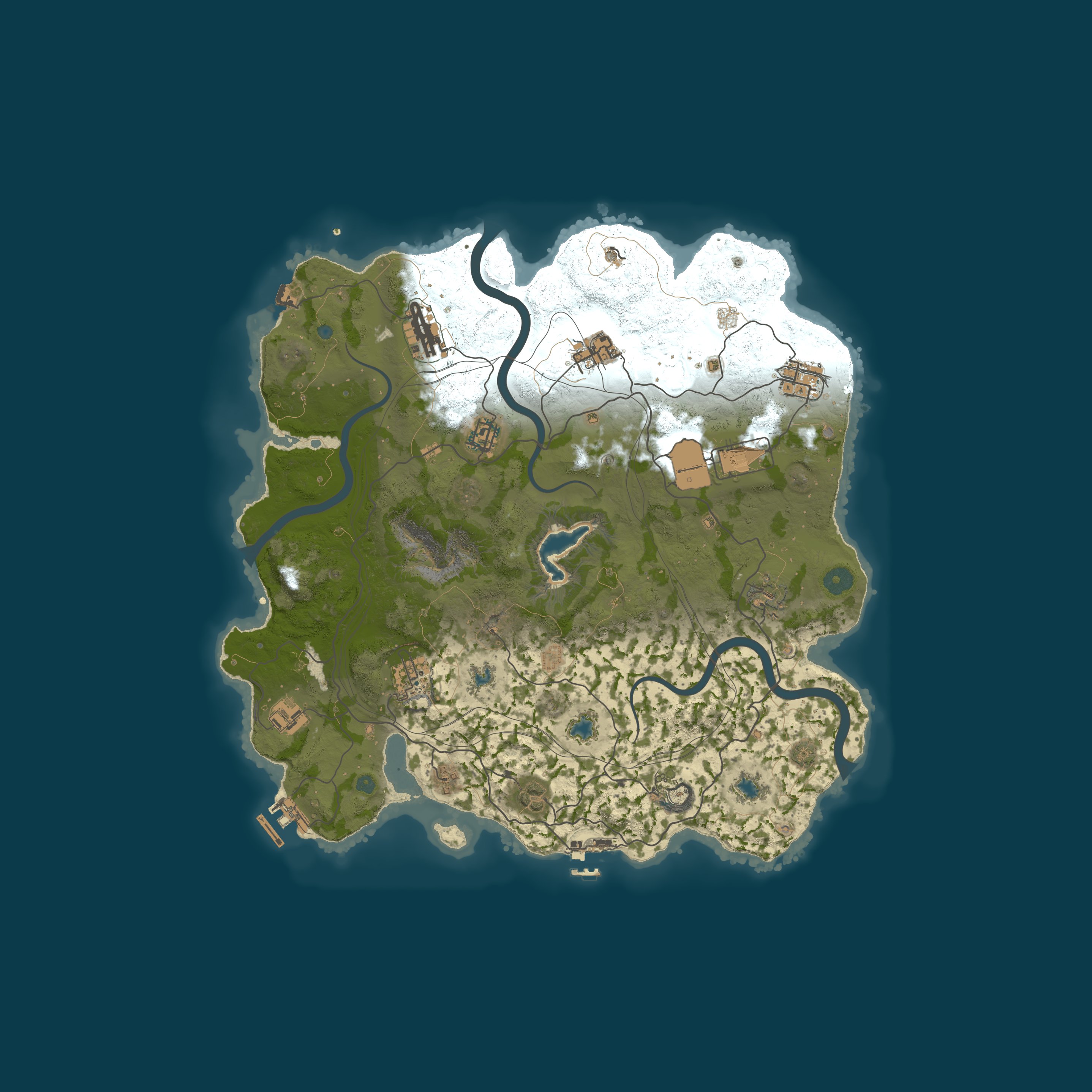 Rustafied Custom Map map