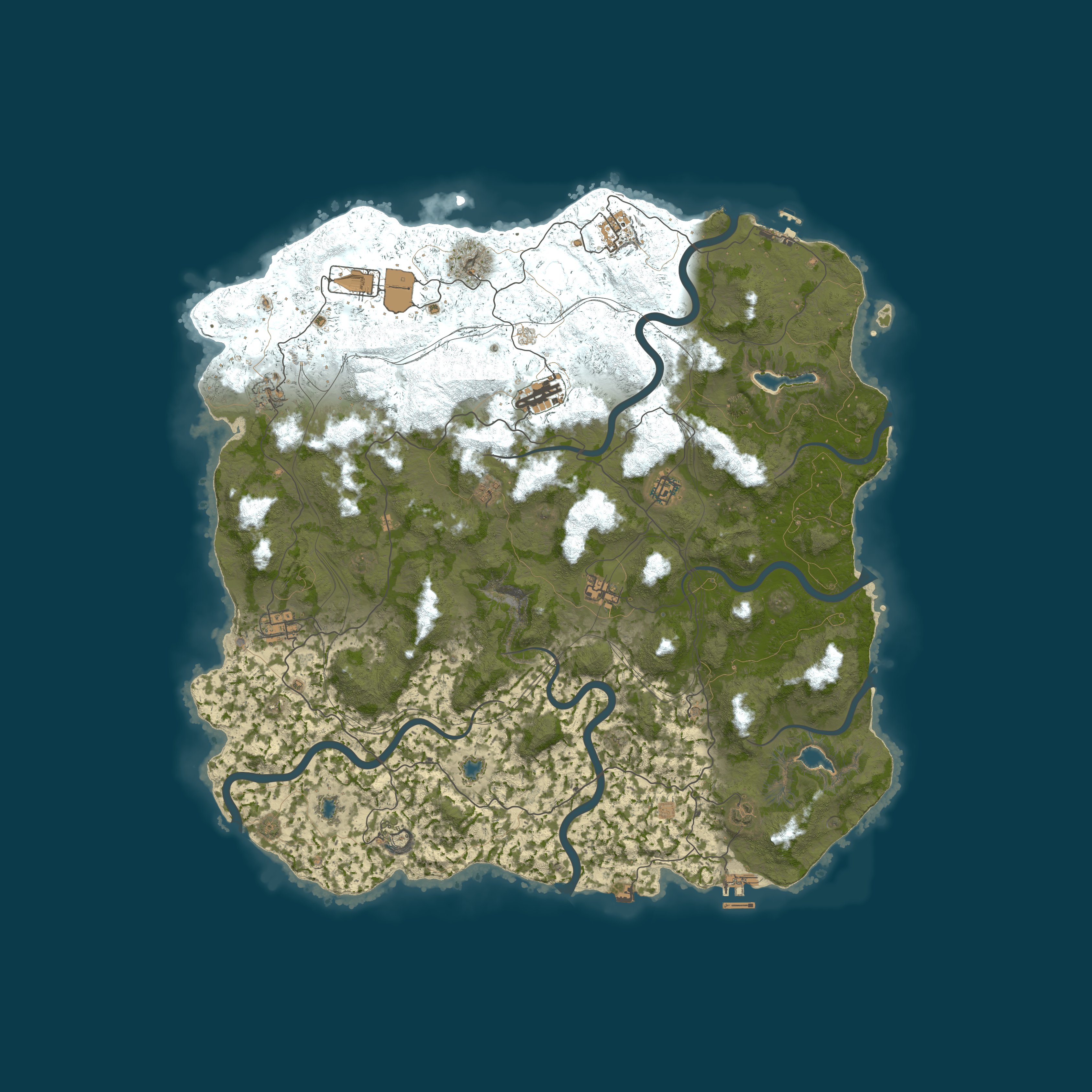 Map for Rustoria.co - US Long Premium