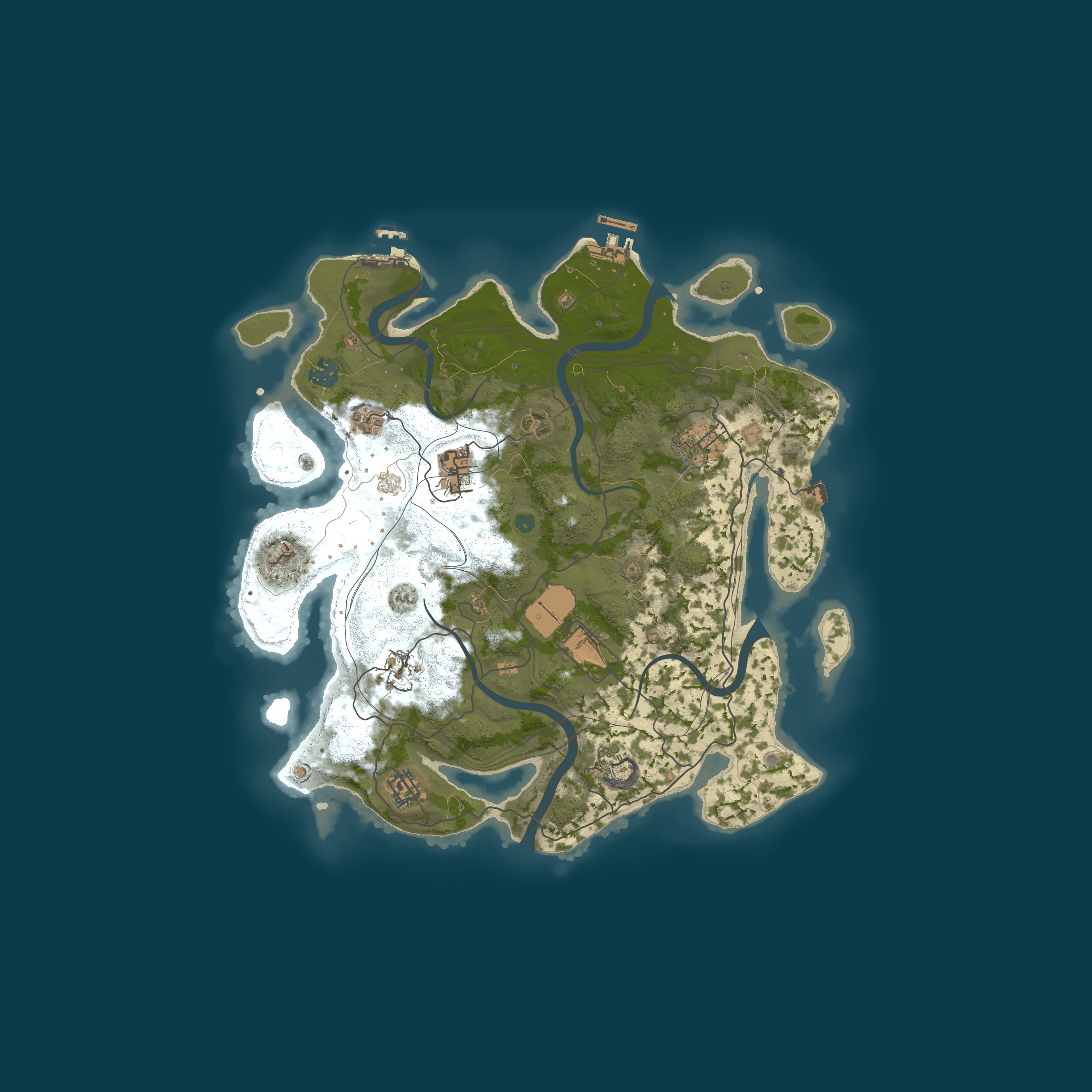 Map for Bustabar NA PvP - No Wipe - Raid Protection