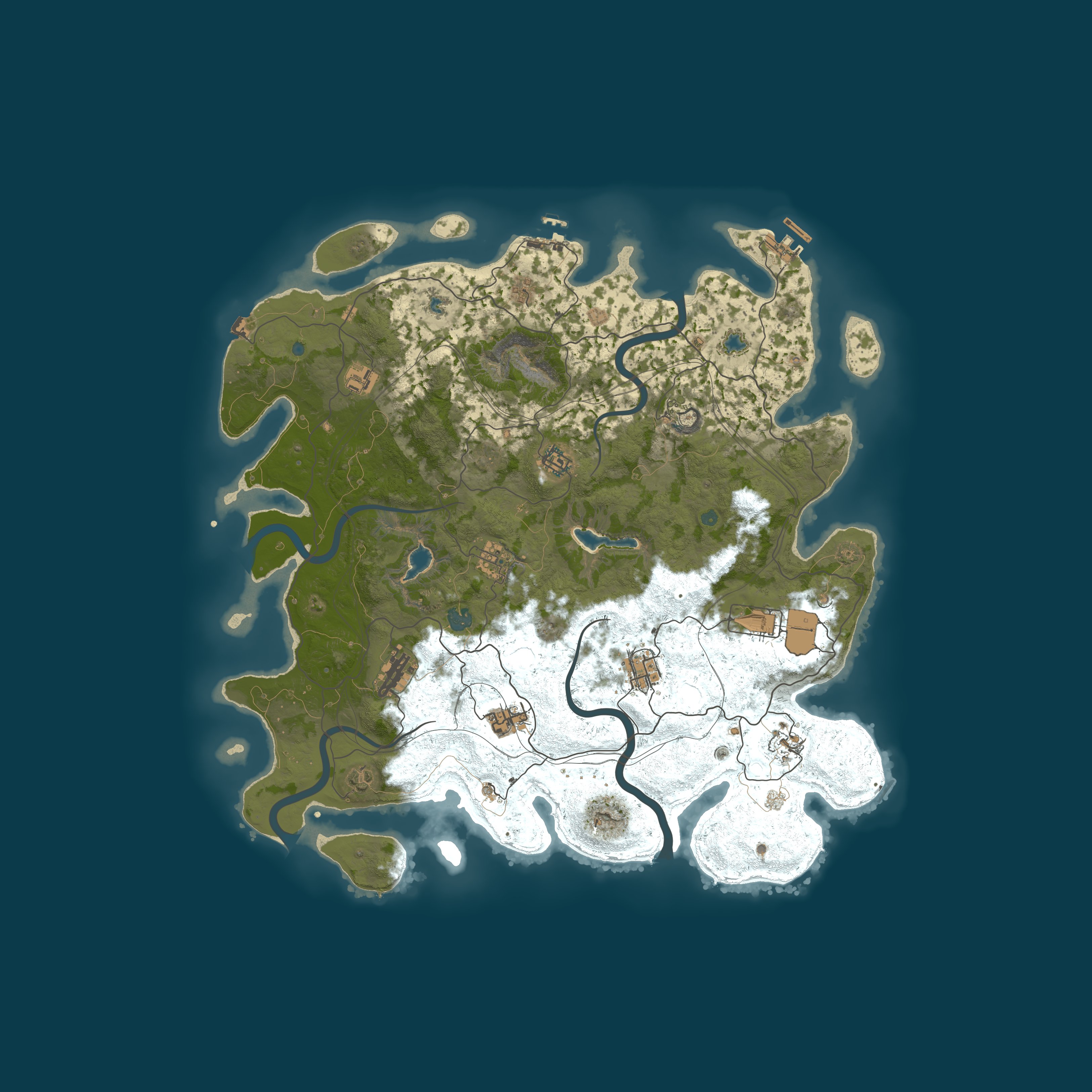 Map for [RU PVE/PVP]Server ZDK (Quest,Ivent,RaidBases,Kit,RPG,Pets)