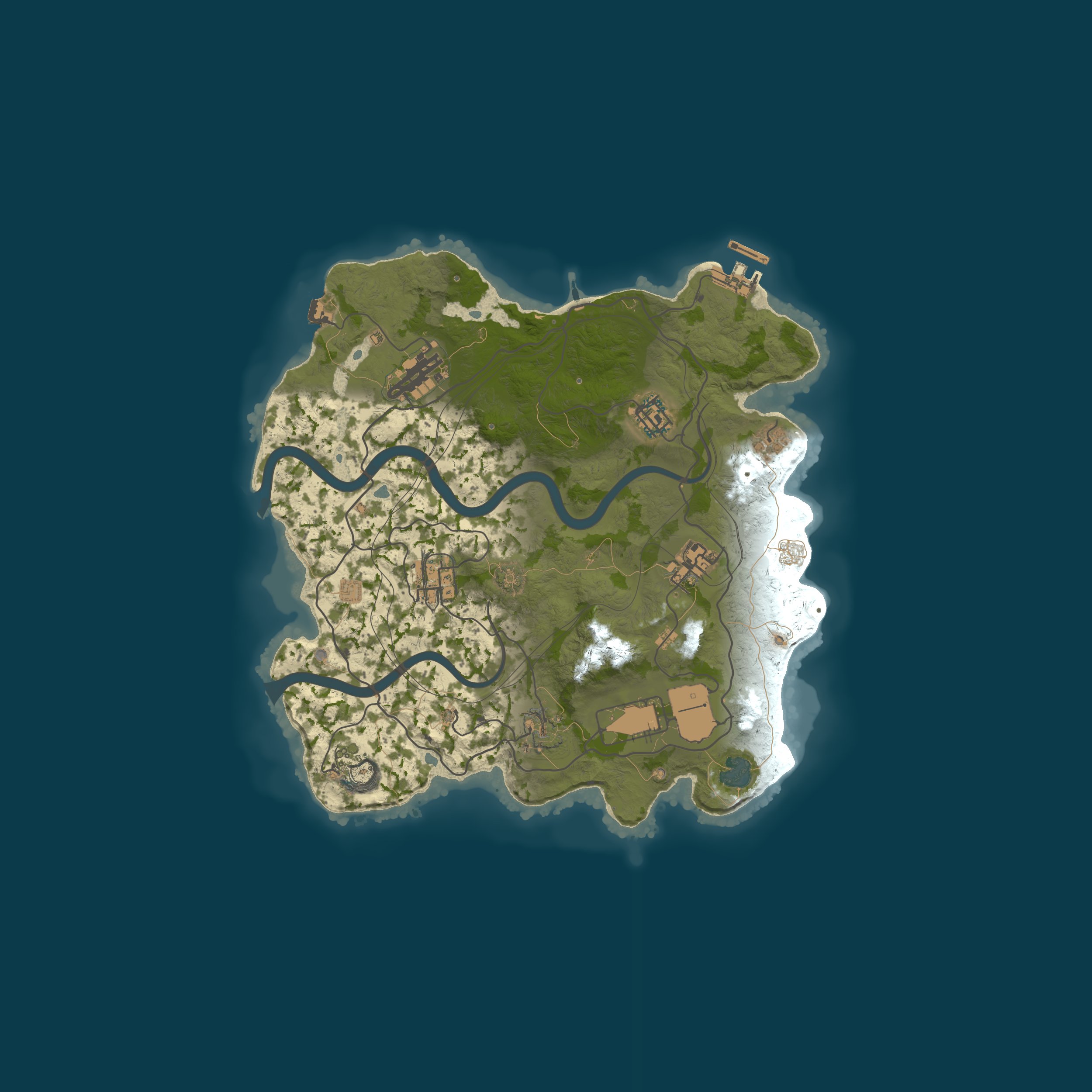 Карта сервера