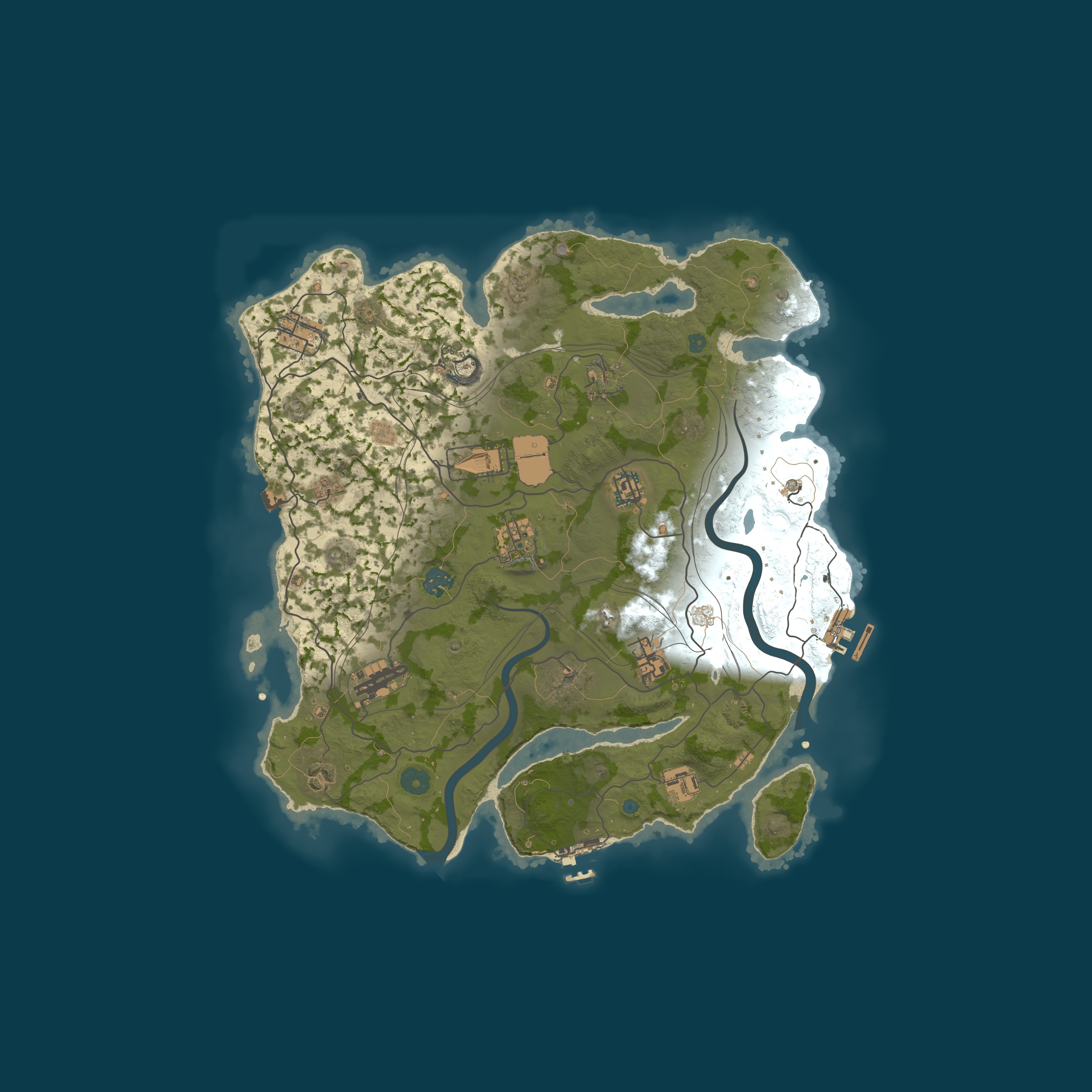 Rust map 3600/1337
