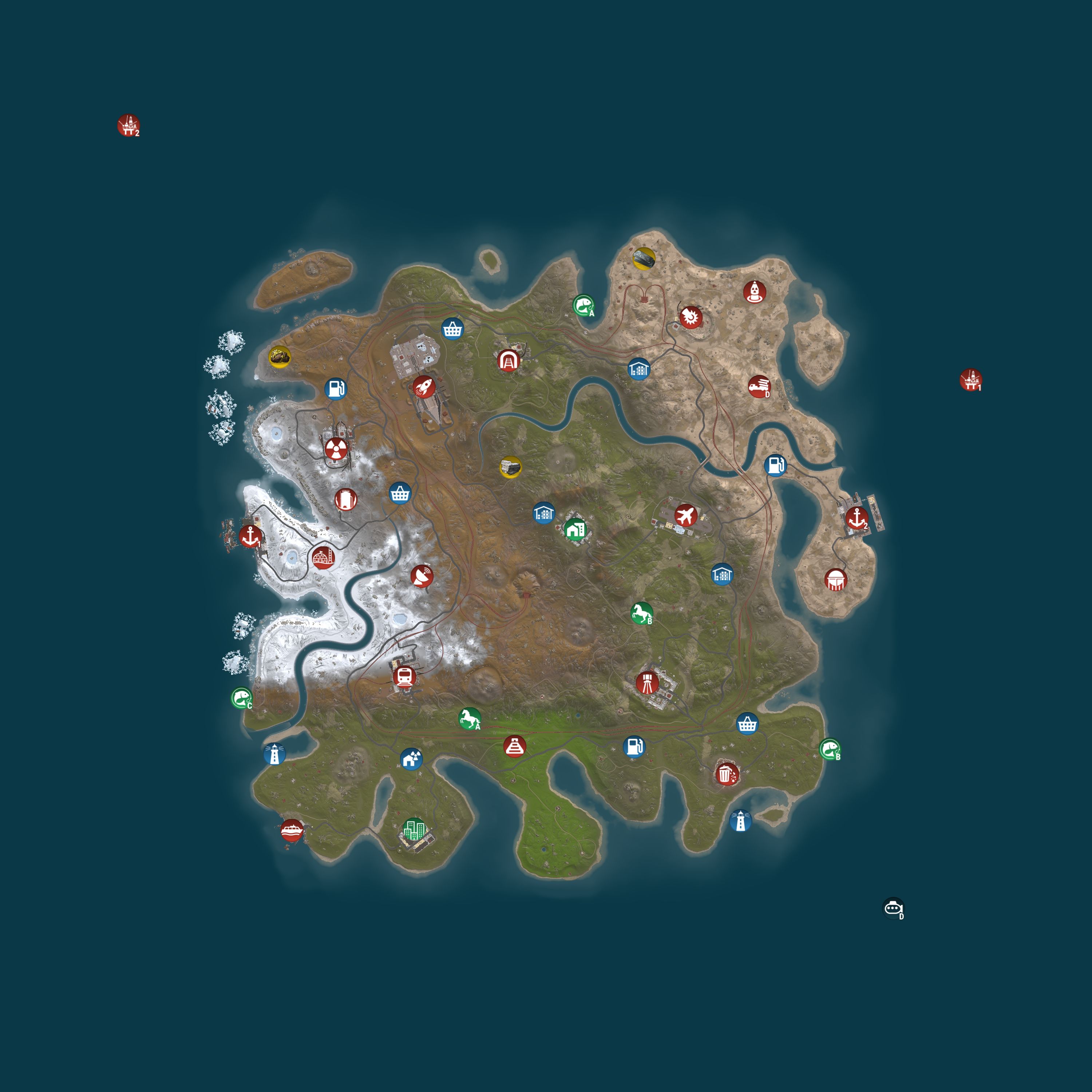 Map for Magic Rust #10 — Modded 2x (Solo/Duo/Trio) | Baйп 10.08