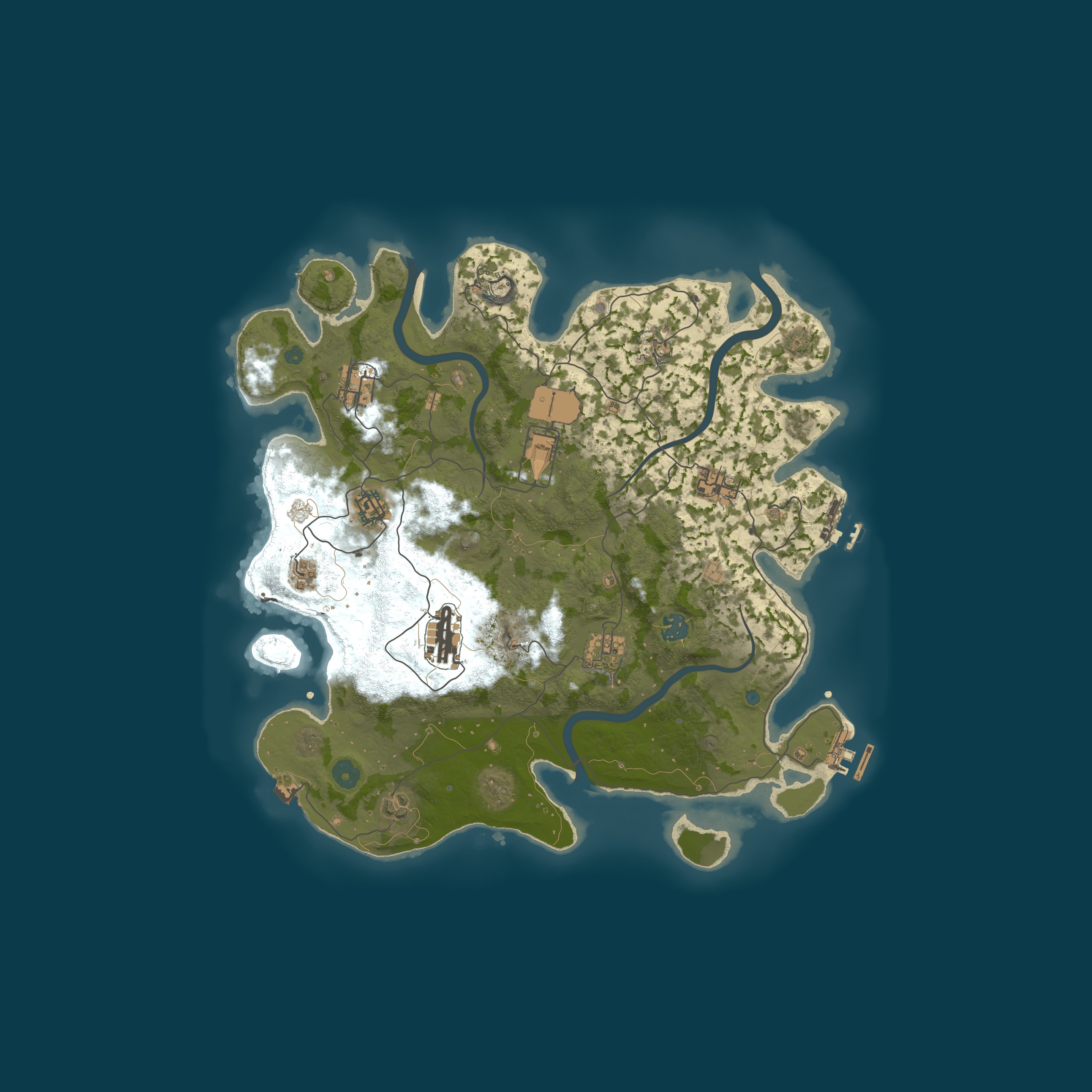 Map for Lucky 7s 5x