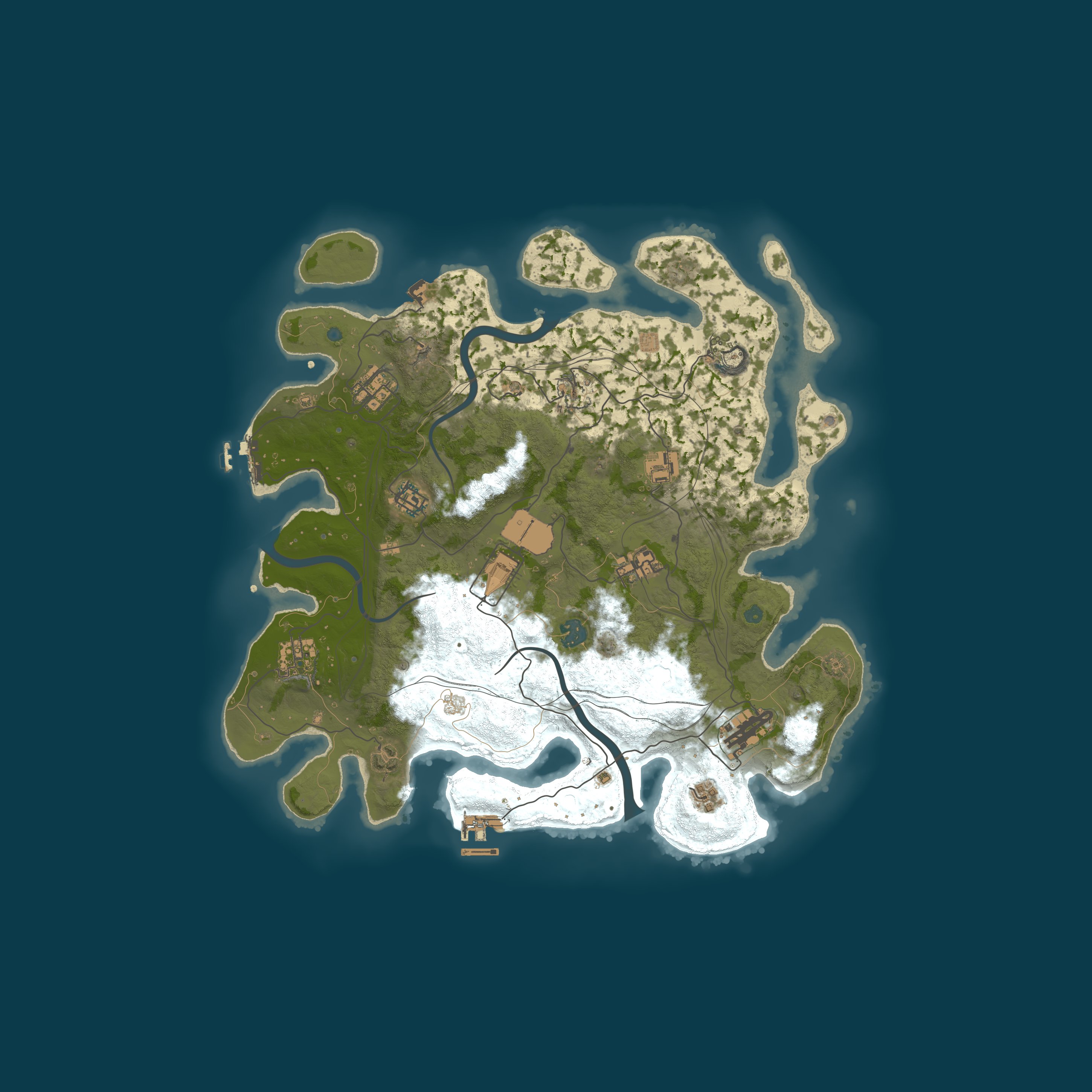 Rust map 3800/1337