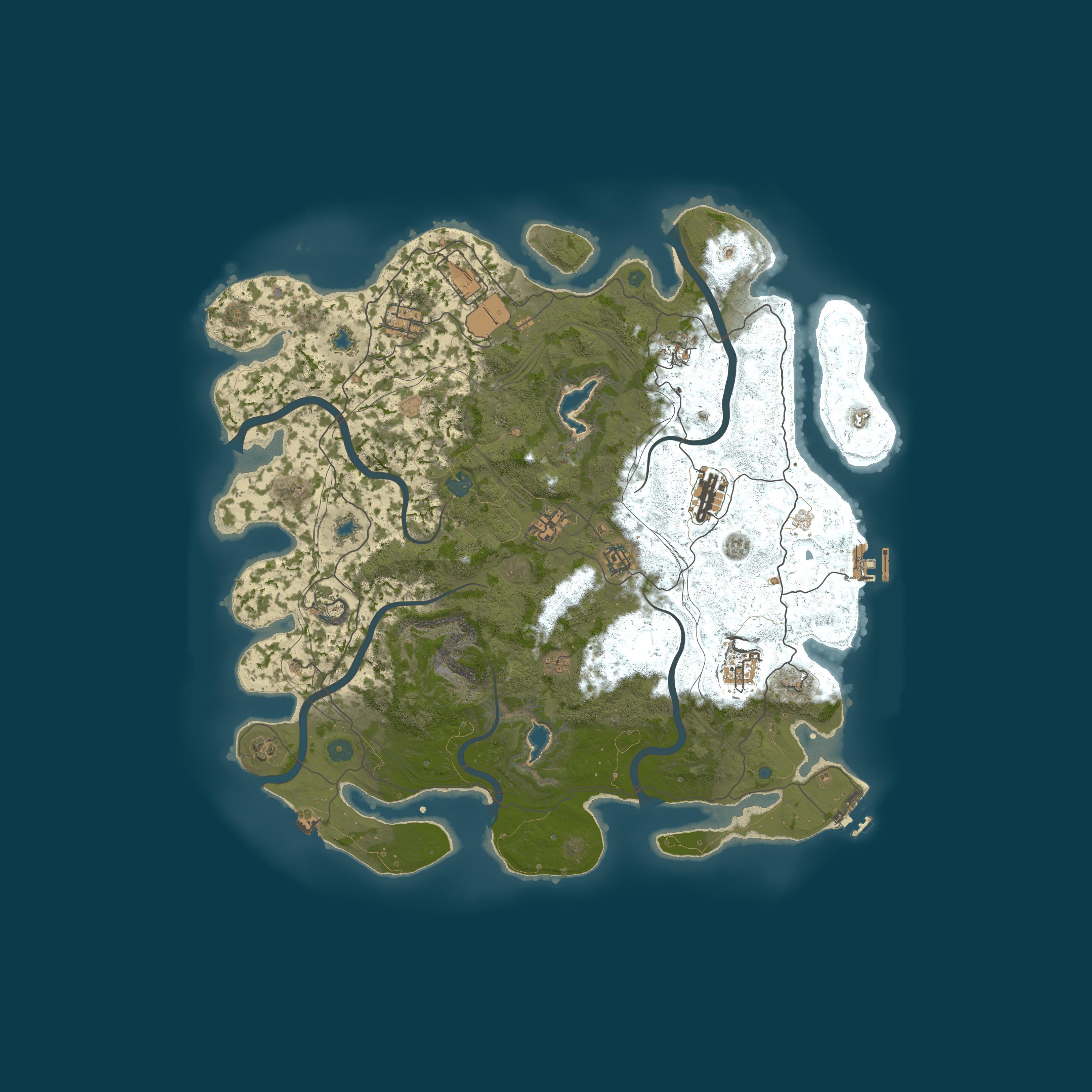 Map for Czar's Test Site