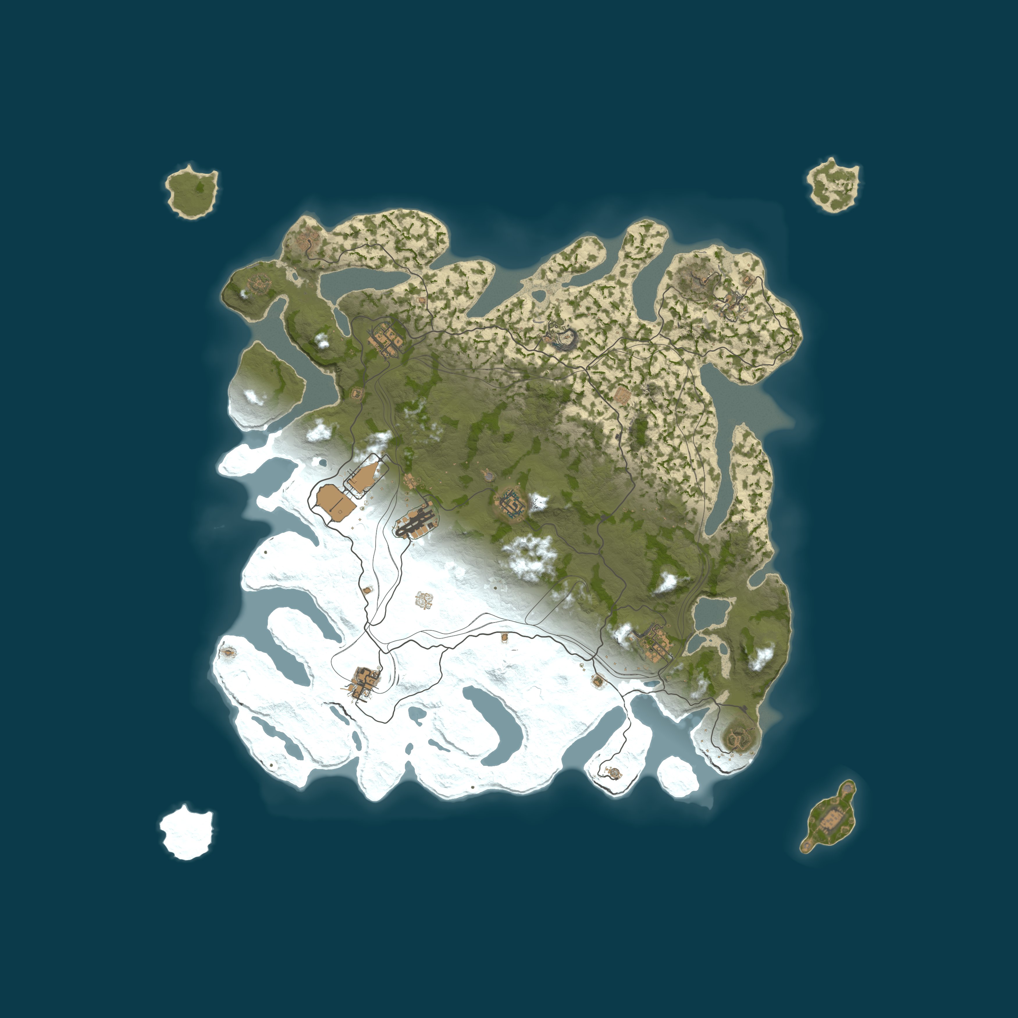 Карта сервера